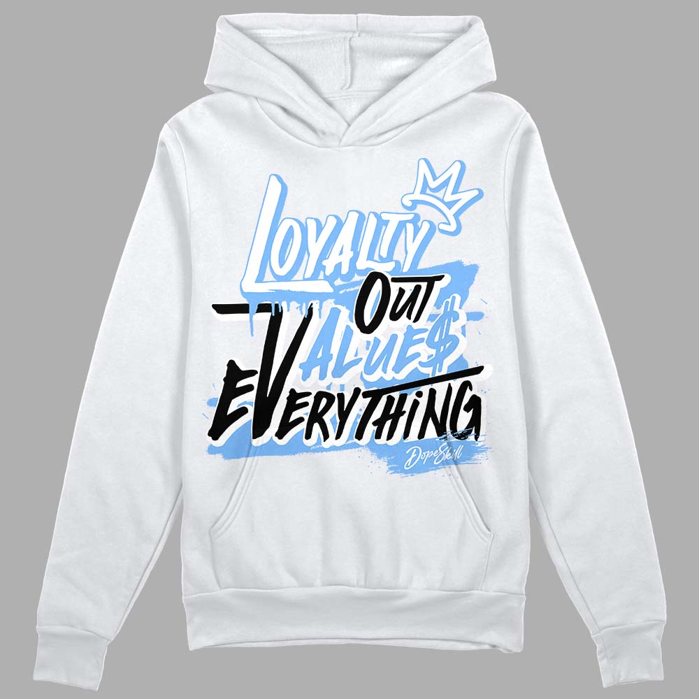 Powder Blue 9s superstreetwear Hoodie Sweatshirt LOVE Graphic