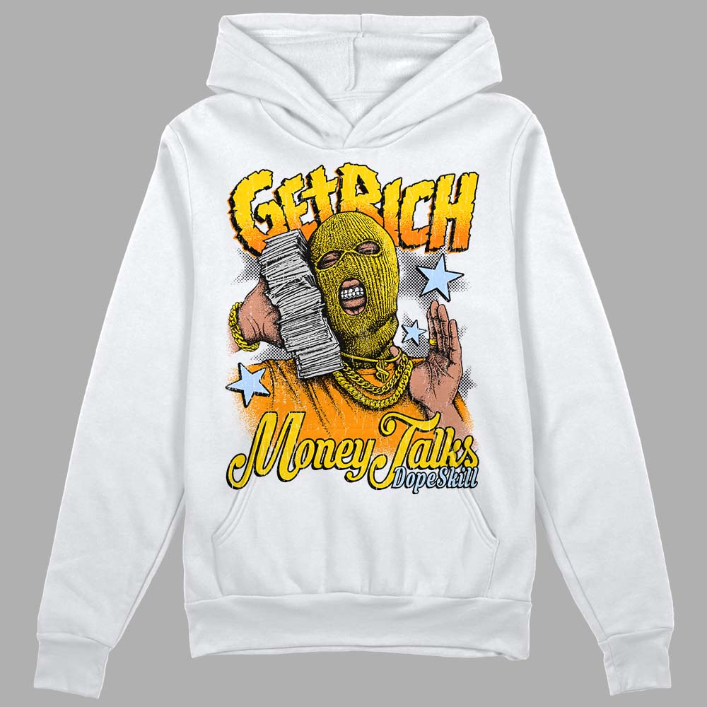 Yellow Ochre 6s superstreetwear Hoodie Sweatshirt Get Rich Graphic