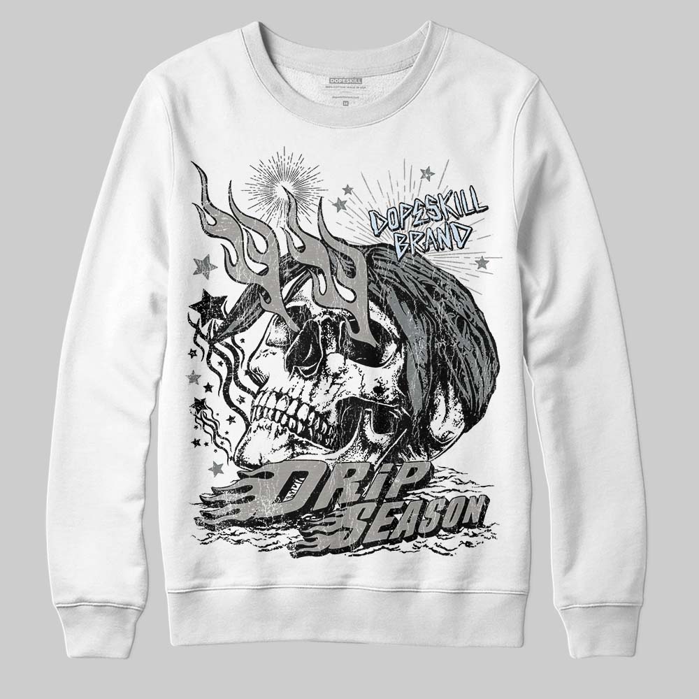 Cool Grey 9s superstreetwear Sweatshirt Drip Season Graphic
