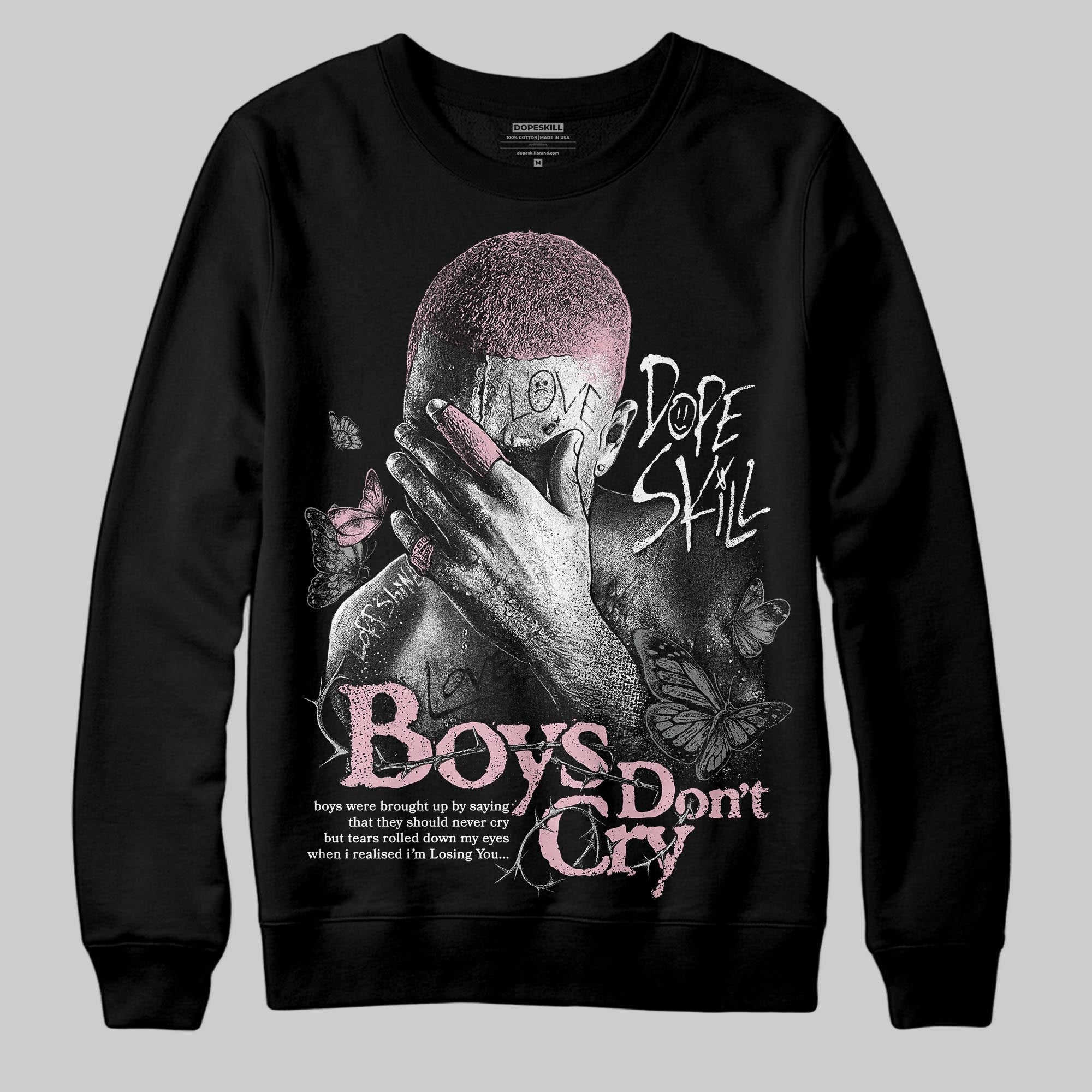 Max 95 OG ¡°Pink Foam¡± superstreetwear Sweatshirt Boys Don't Cry Graphic
