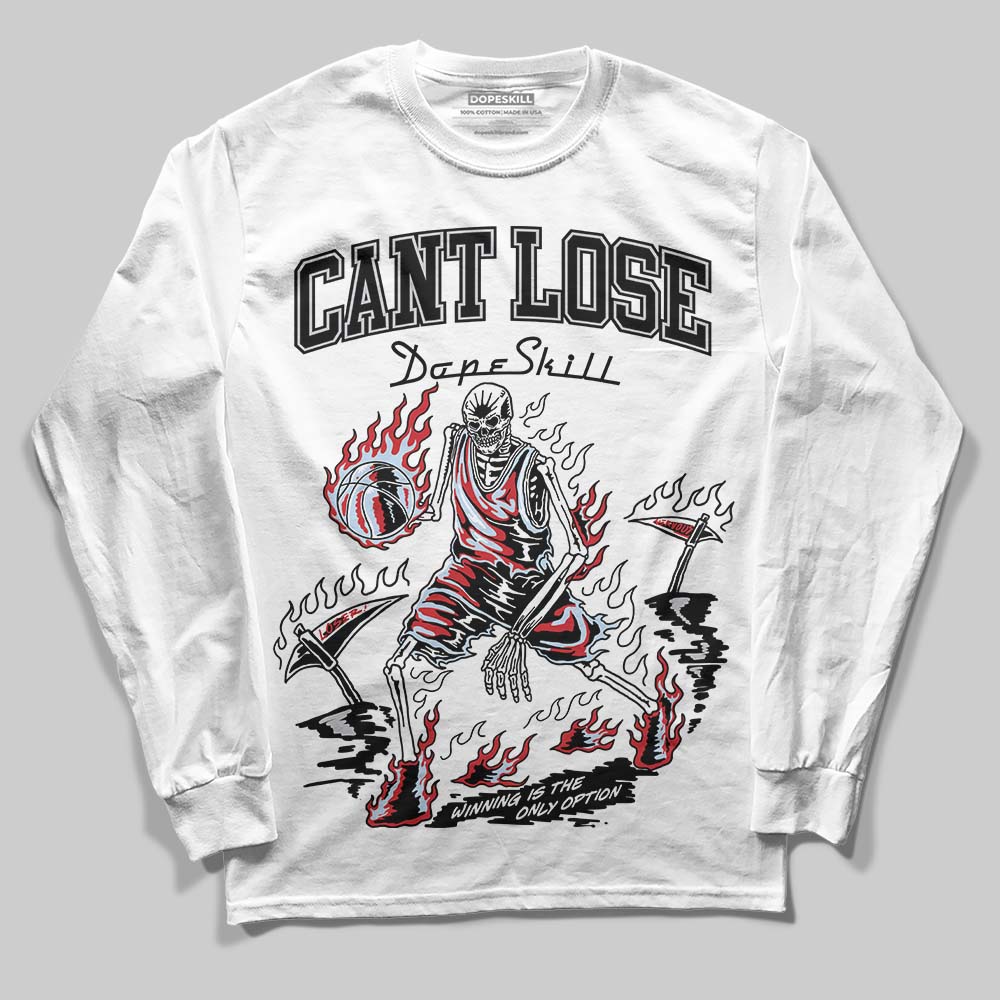 Black Metallic Reimagined 5s superstreetwear Long Sleeve T-Shirt Cant Lose Graphic