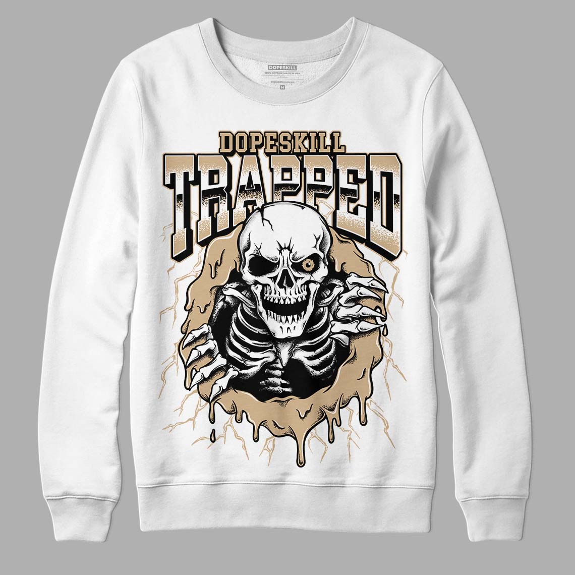 TAN Collection superstreetwear Sweatshirt Trapped Halloween Graphic