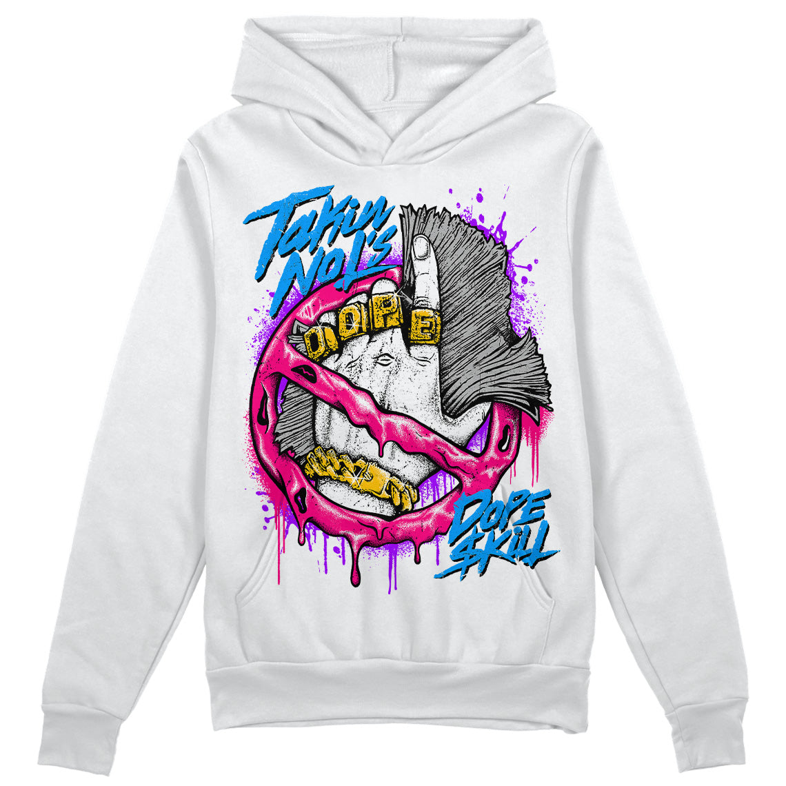 Fierce Pink 1s superstreetwear Hoodie Sweatshirt Takin No L's Graphic