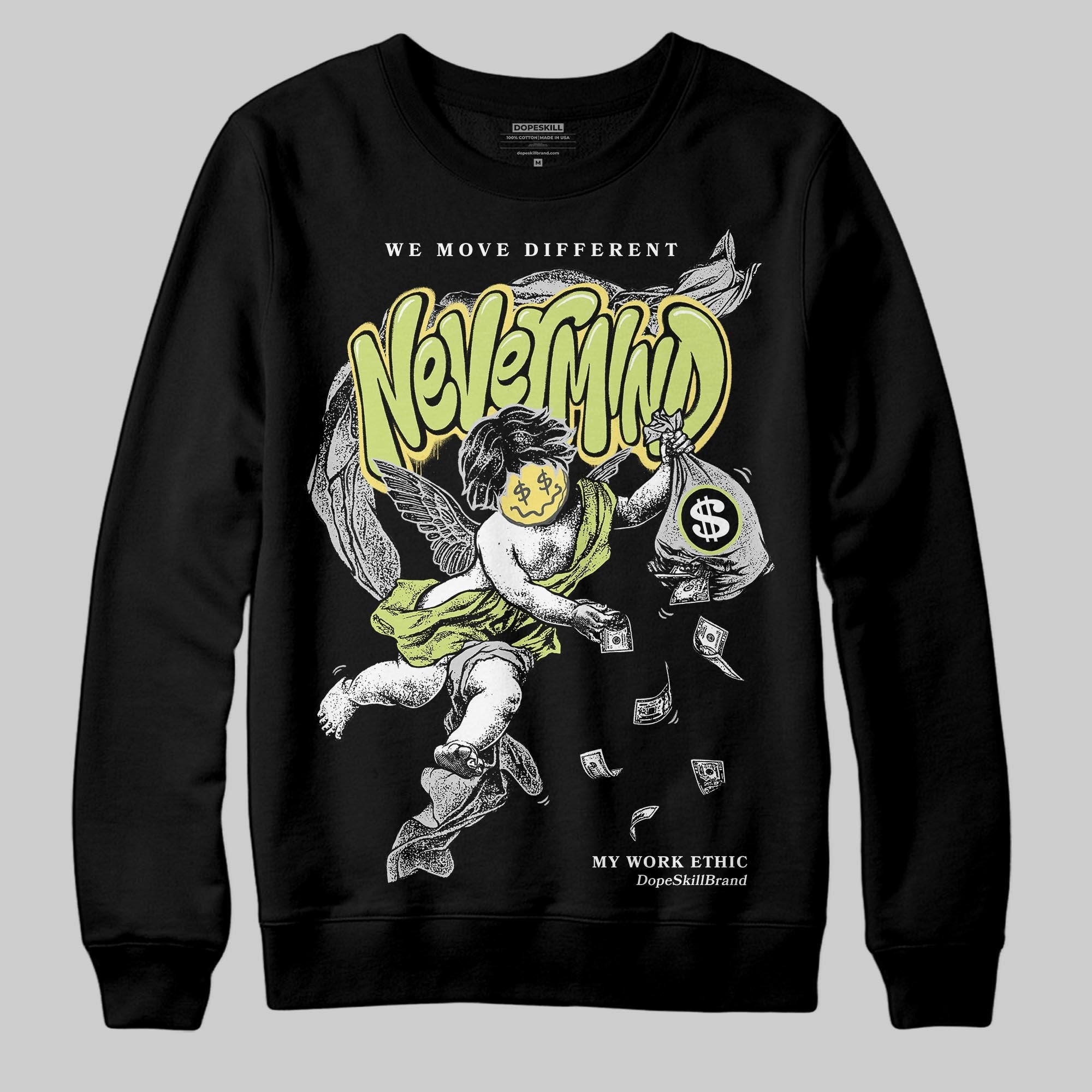 Light Lemon Twist 4s superstreetwear Sweatshirt Nevermind Graphic