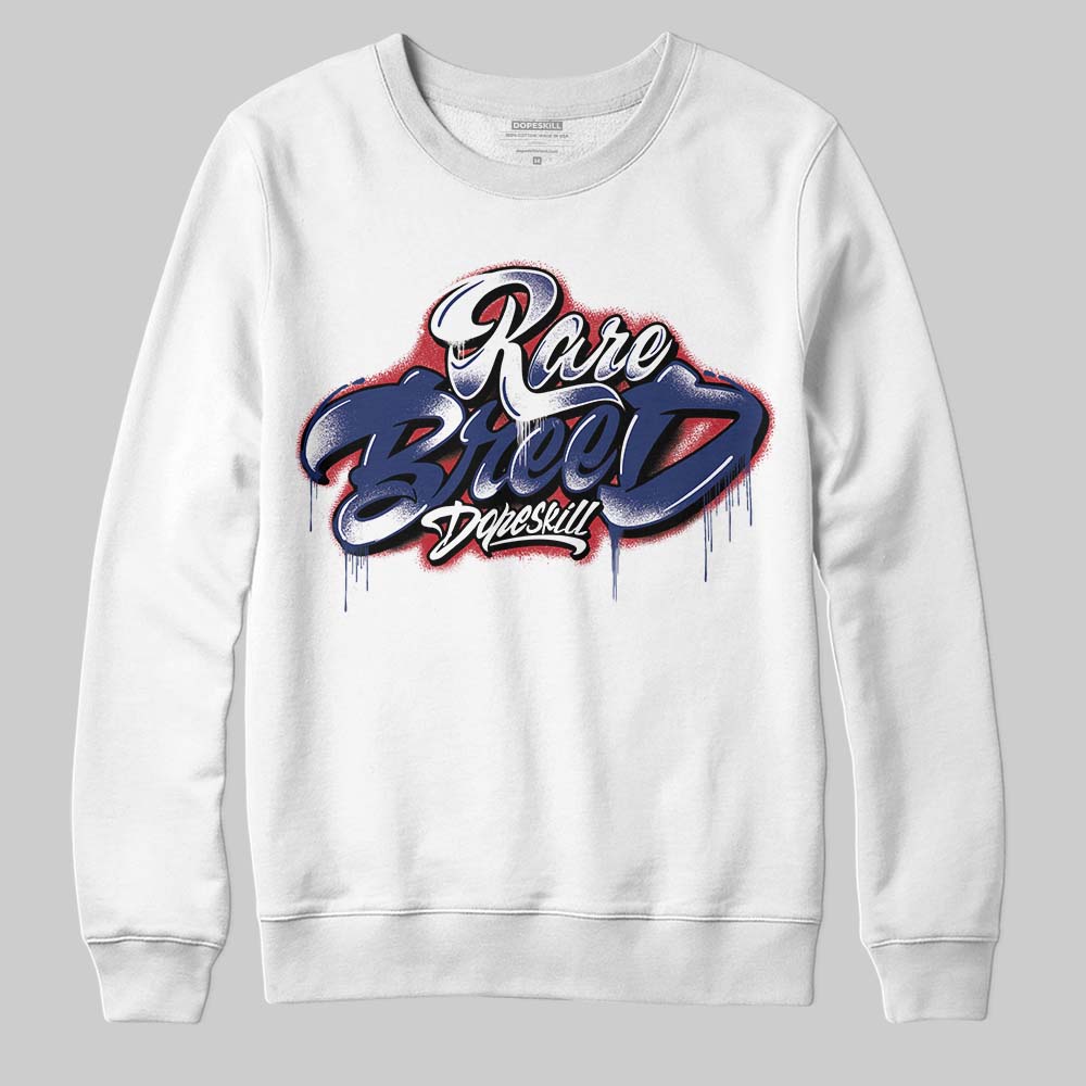 Rare Air Deep Royal Blue 1s superstreetwear Sweatshirt Rare Breed Type Graphic