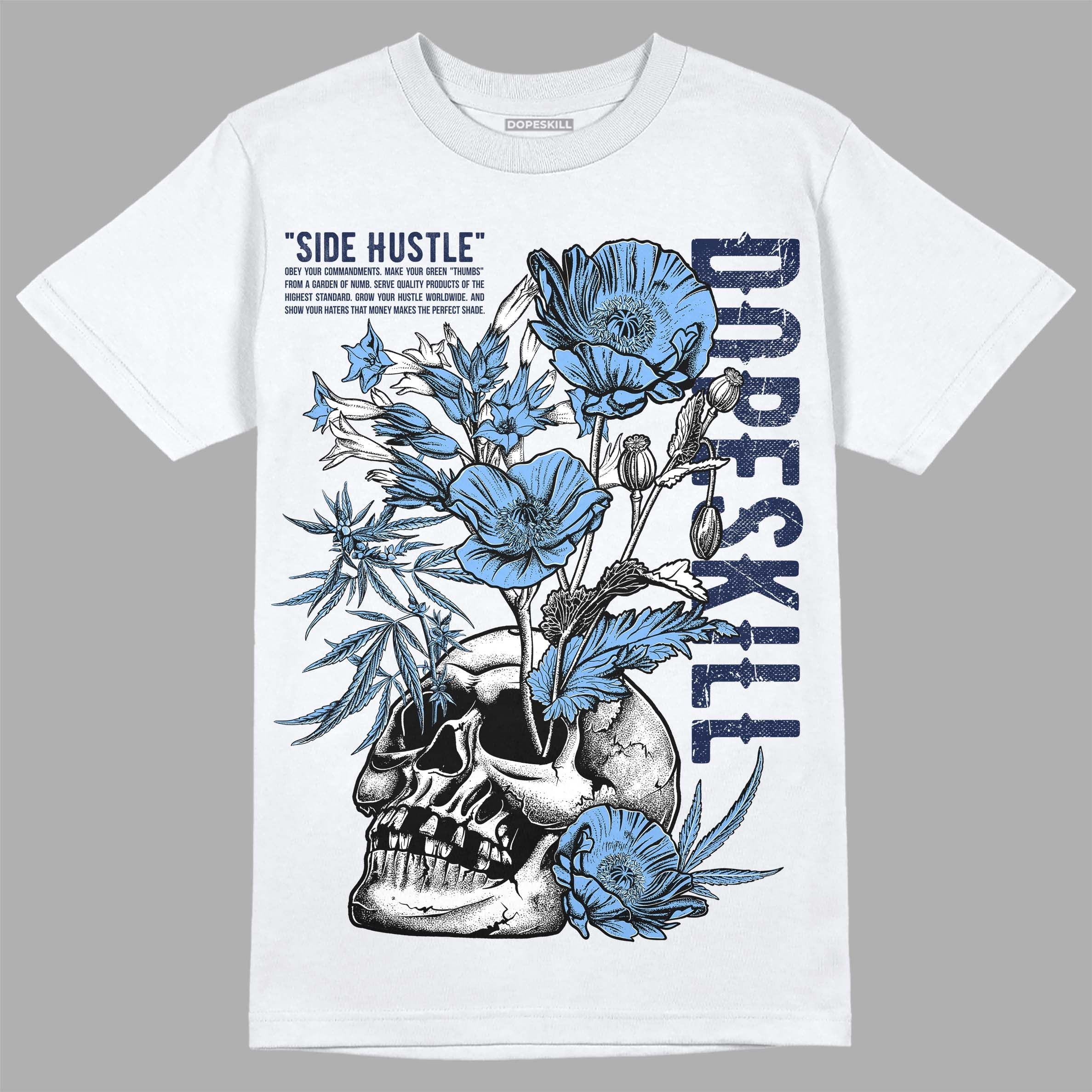 Midnight Navy 5s superstreetwear T-Shirt Side Hustle Graphic