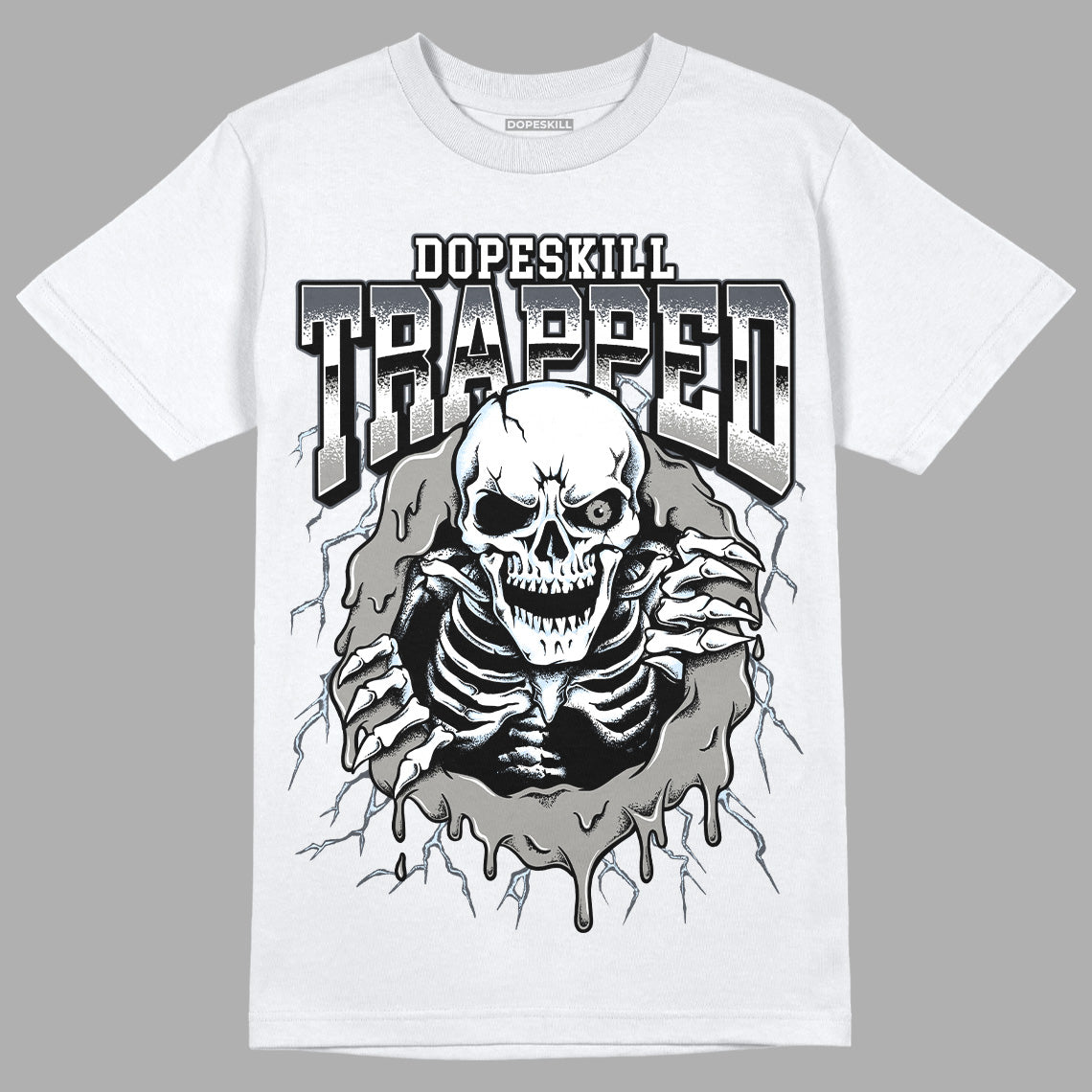 Cool Grey 6s superstreetwear T-Shirt Trapped Halloween Graphic
