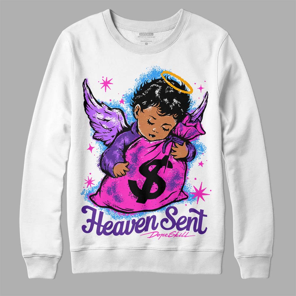 PURPLE Collection superstreetwear Sweatshirt Heaven Sent Graphic