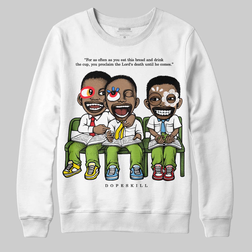 Dunk 'Chlorophyll' superstreetwear Sweatshirt First Sunday Graphic