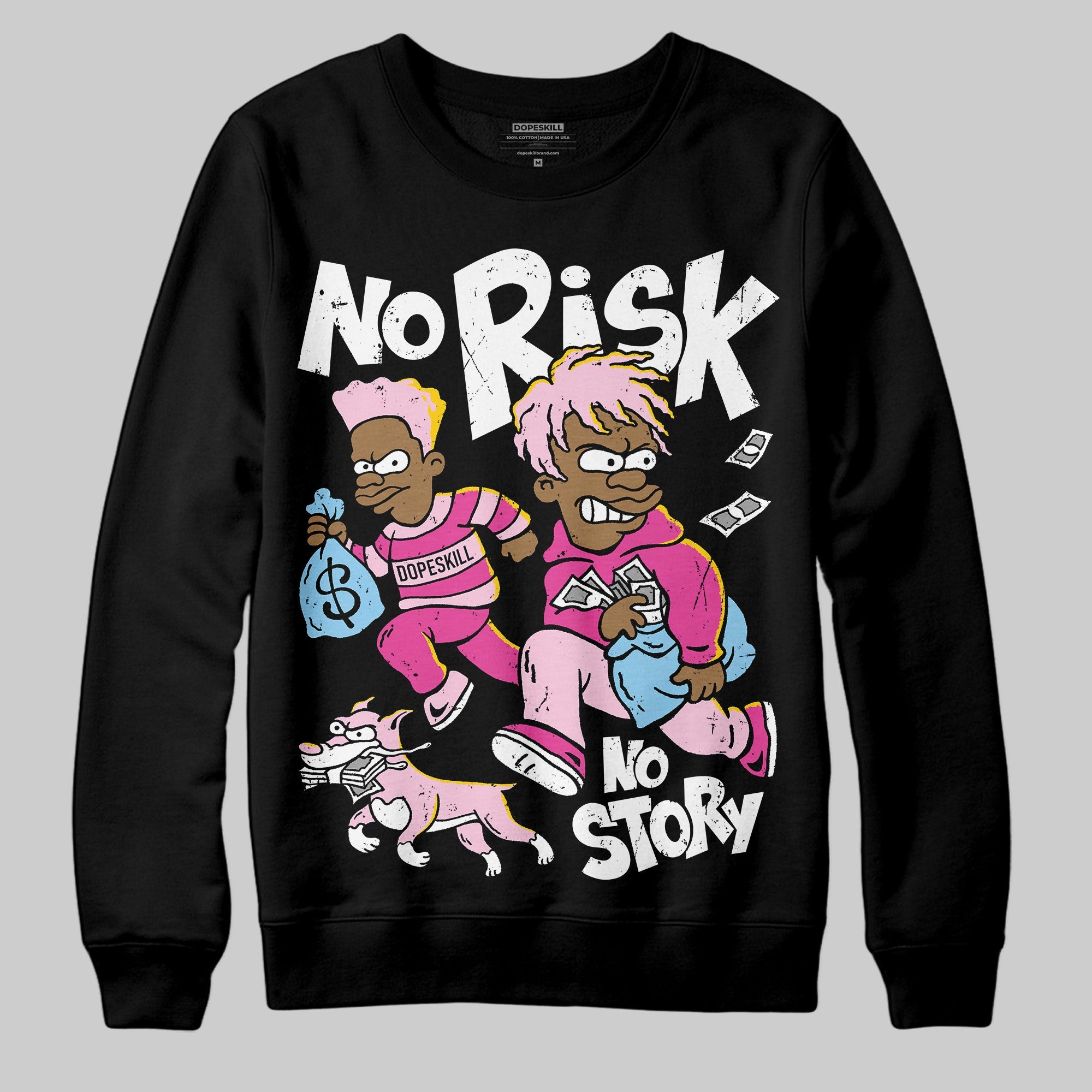 Doernbecher 6s superstreetwear Sweatshirt No Risk No Story Graphic