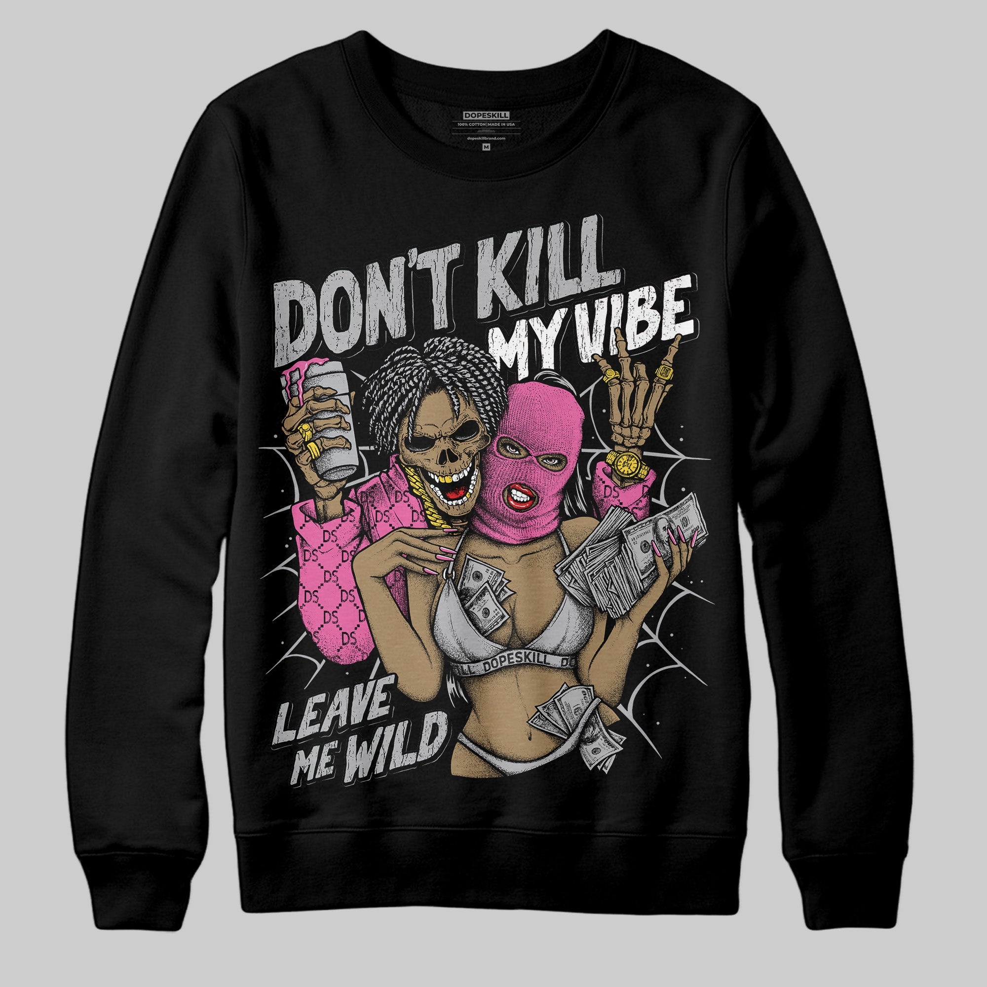 Kayano 14 Cream Sweet Pink superstreetwear Sweatshirt Don't Kill My Vibe Graphic