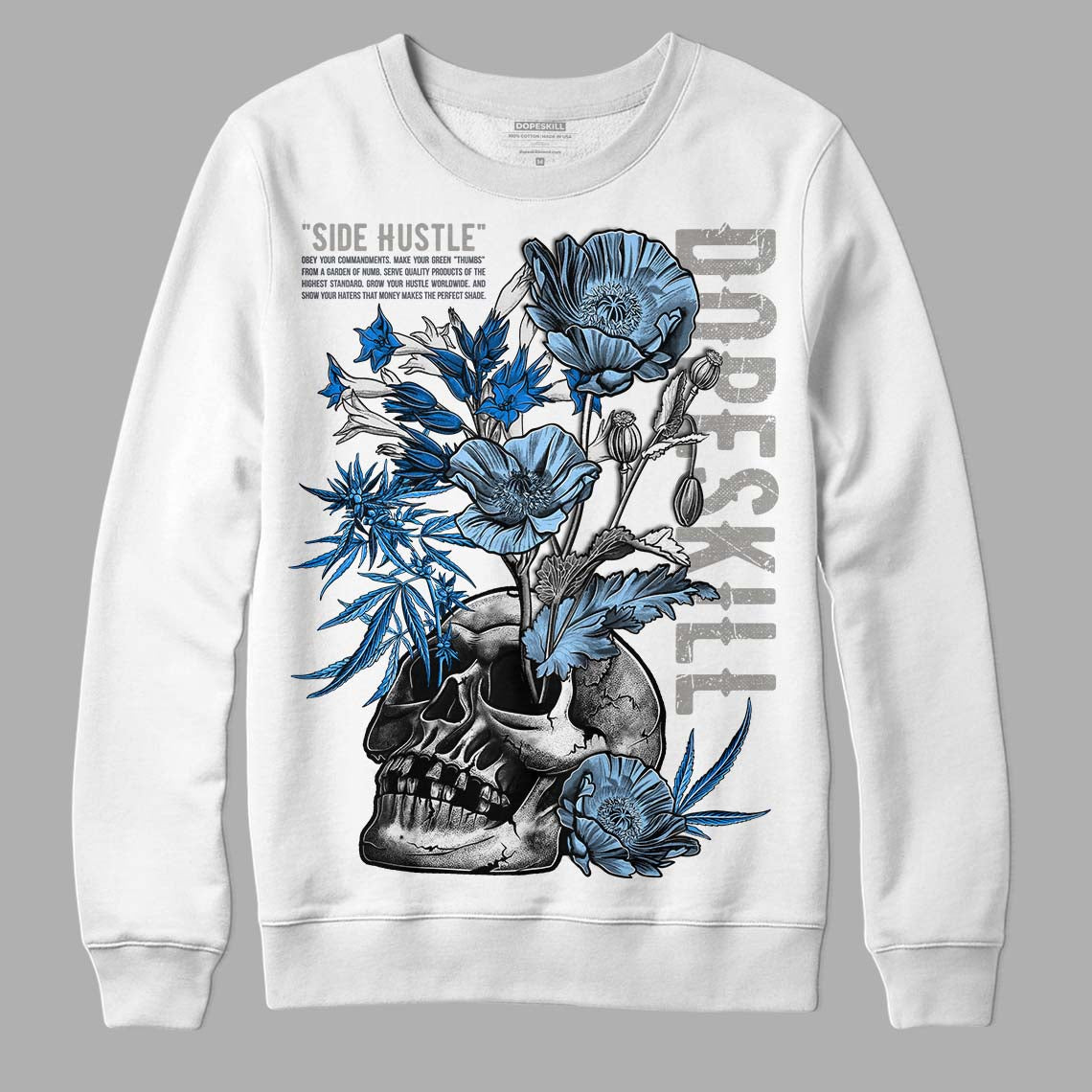 Cool Grey 11s superstreetwear Sweatshirt Side Hustle Graphic