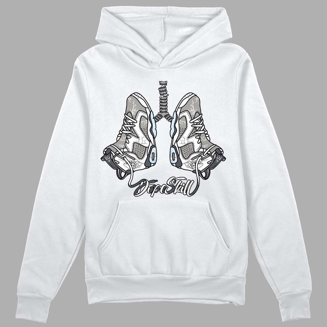 Cool Grey 6s superstreetwear Hoodie Sweatshirt Breathe Graphic