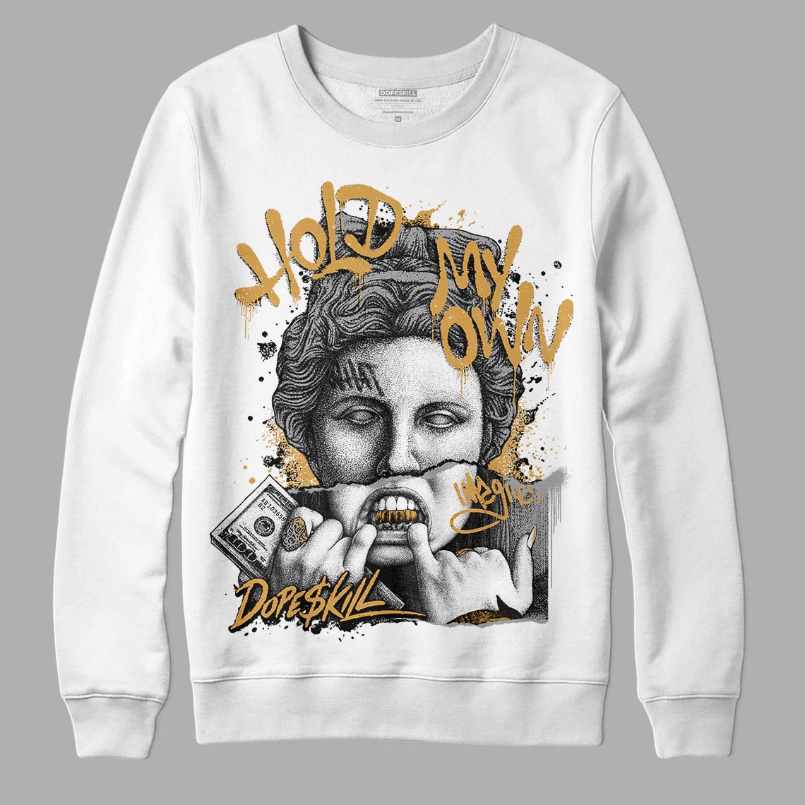 Gratitude 11s superstreetwear Sweatshirt Hold My Own Graphic