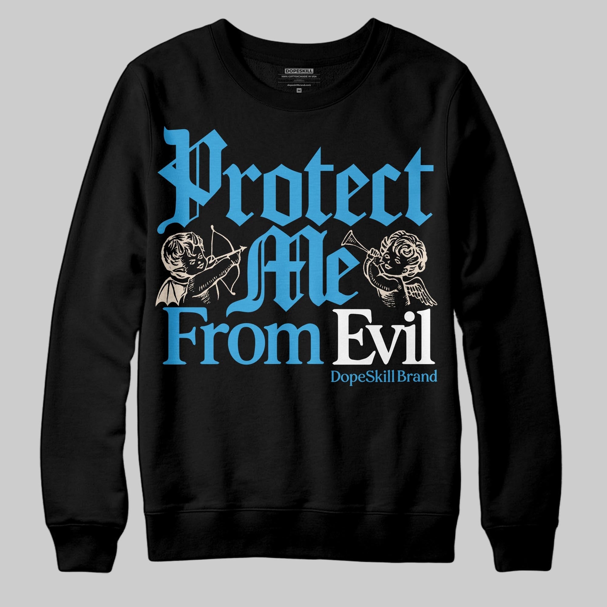 UNC Reimagined 1s superstreetwear Sweatshirt Protect Me From Evil Graphic