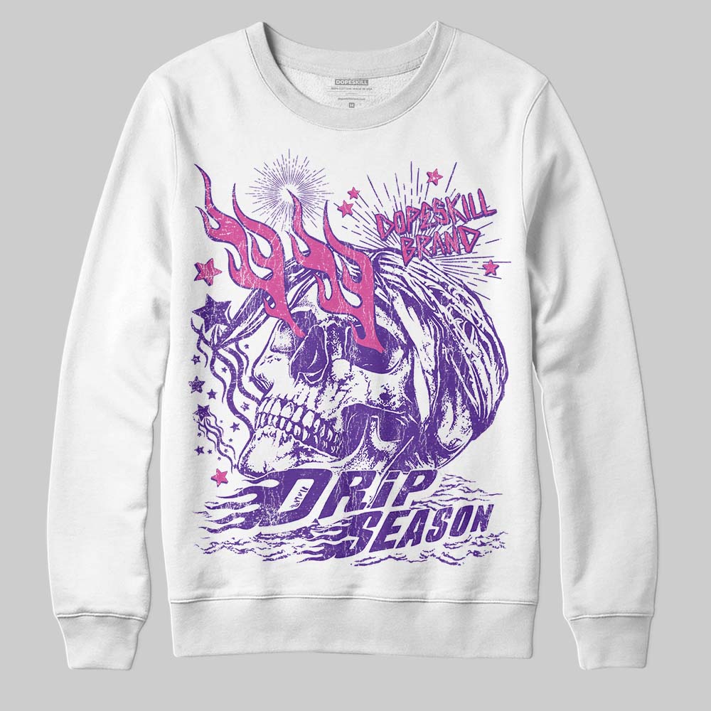 PURPLE Collection superstreetwear Sweatshirt Drip Season Graphic