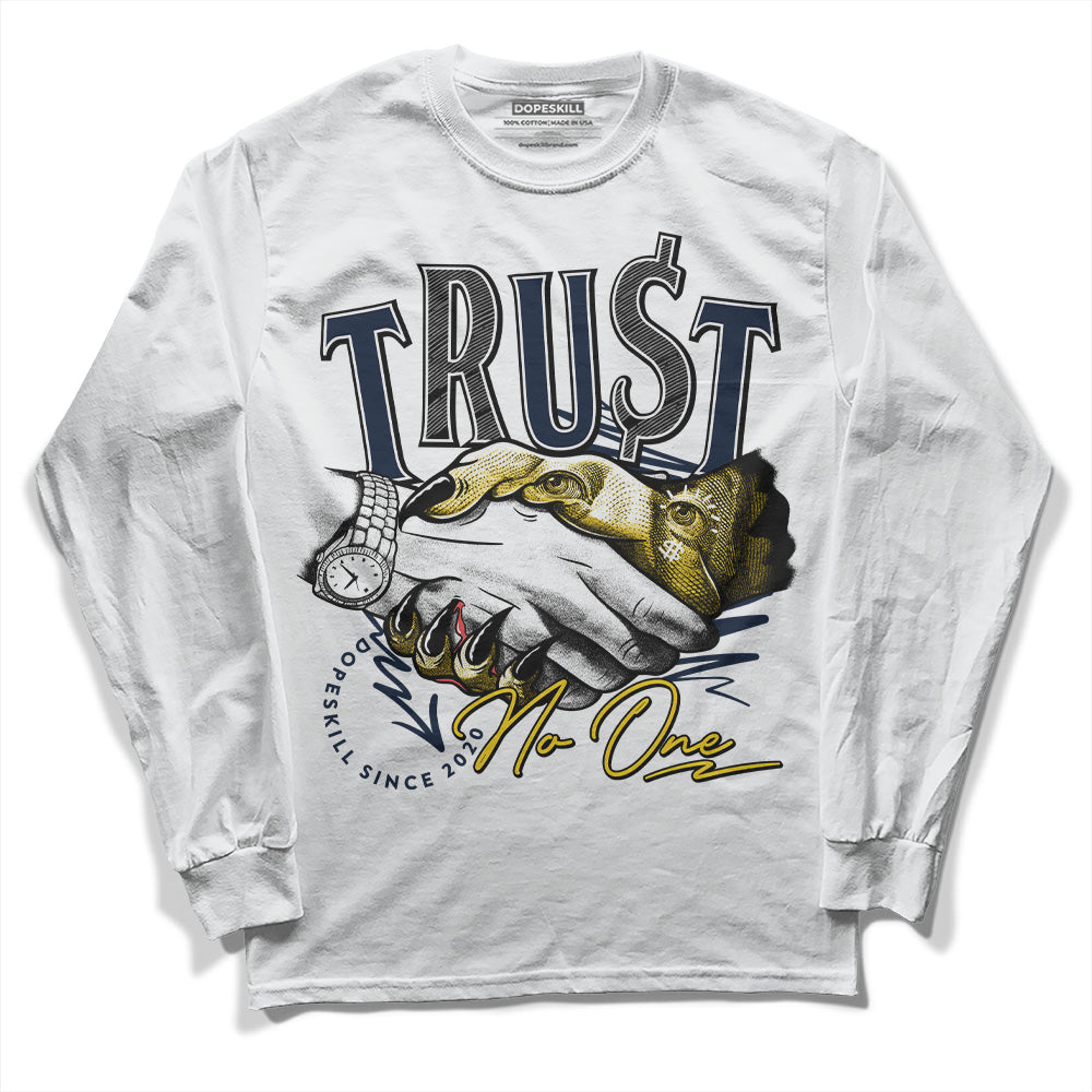 Michigan Dunks superstreetwear Long Sleeve T-Shirt Trust No One Graphic