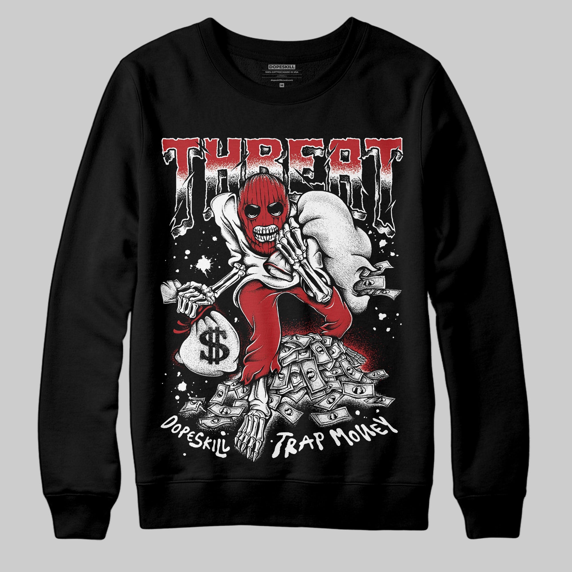 Black Toe Reimagined 1s superstreetwear Sweatshirt Threat Graphic