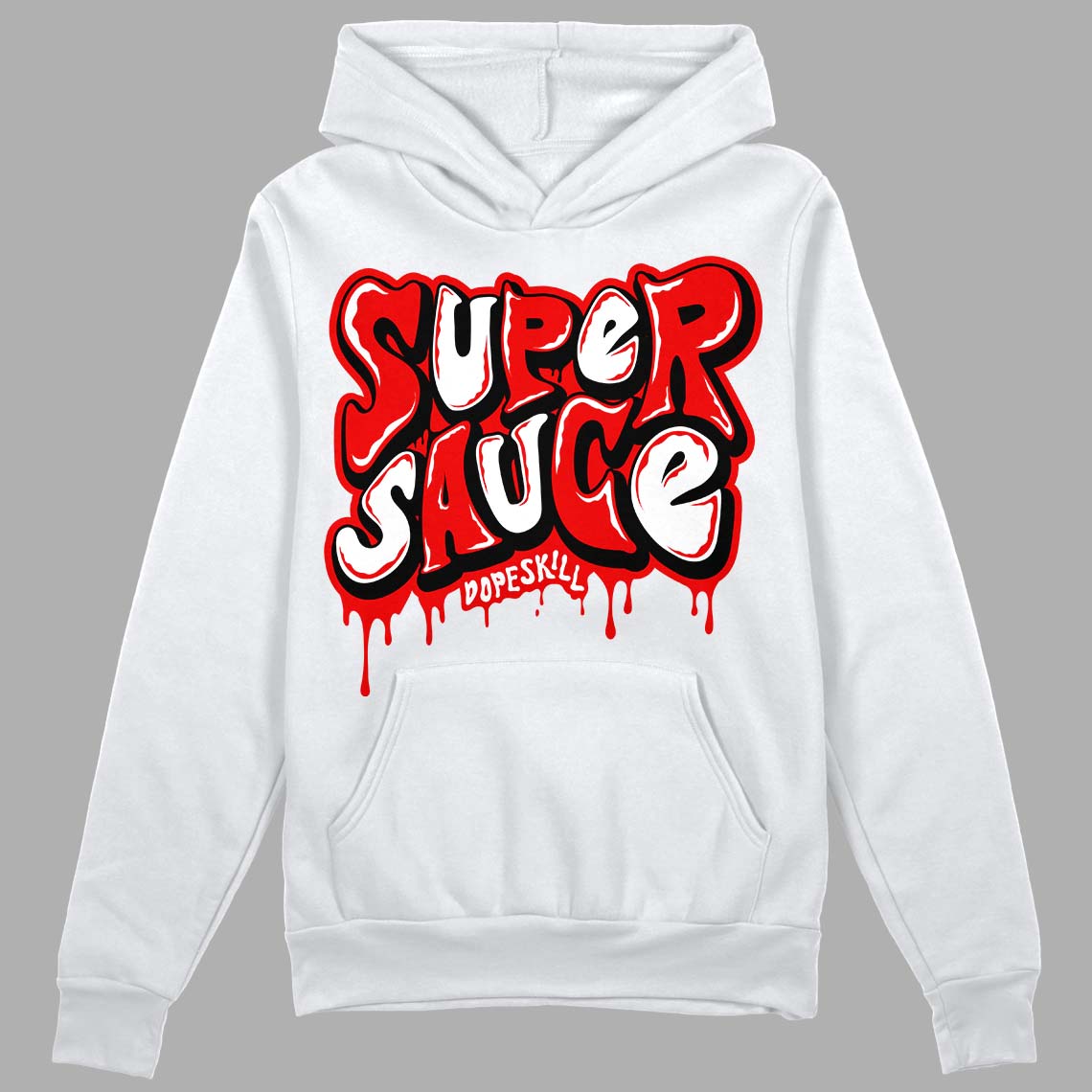 Cherry 12s superstreetwear Hoodie Sweatshirt Super Sauce Graphic