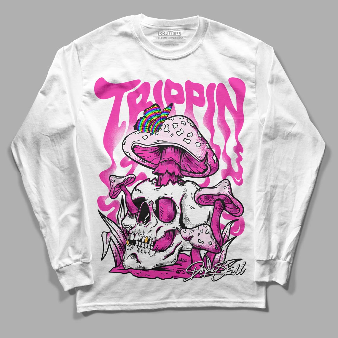 Triple Pink Dunk Low superstreetwear Long Sleeve T-Shirt Trippin Graphic