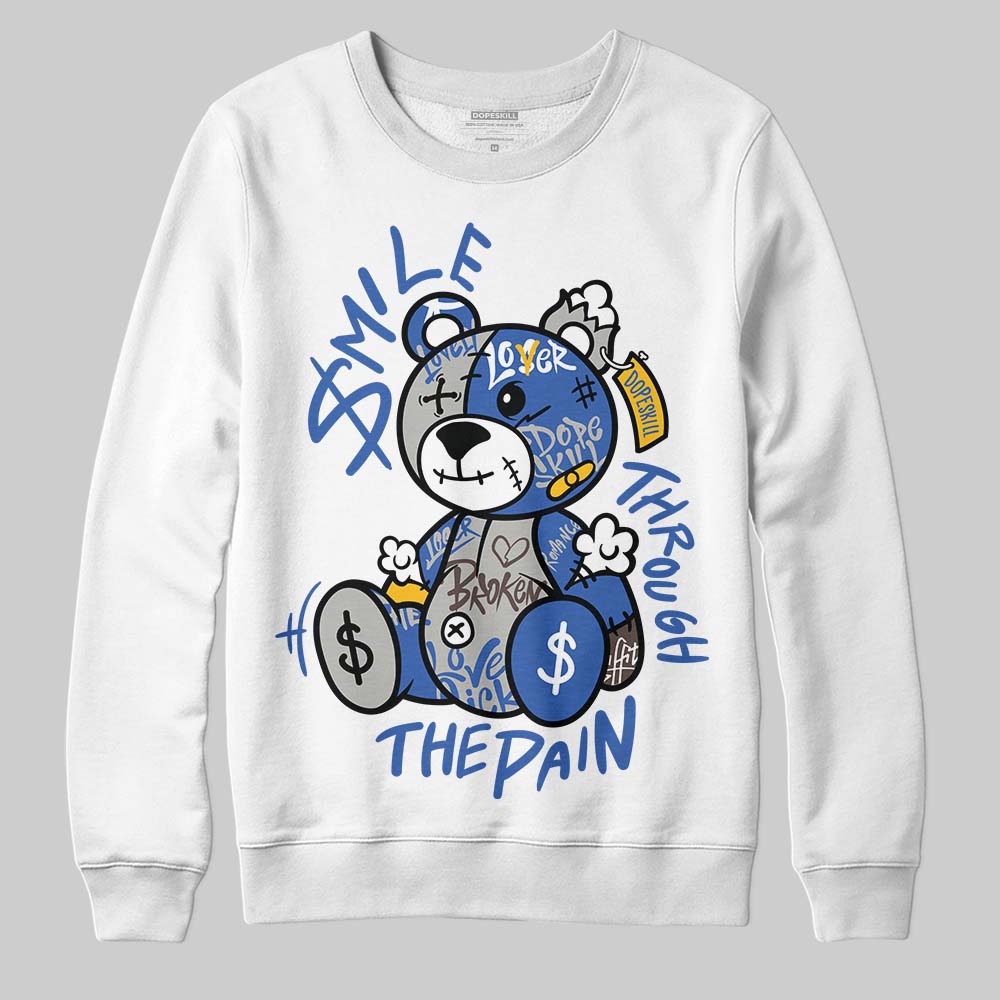 Lucky Shorts 3s superstreetwear Sweatshirt Smile Through The Pain Graphic