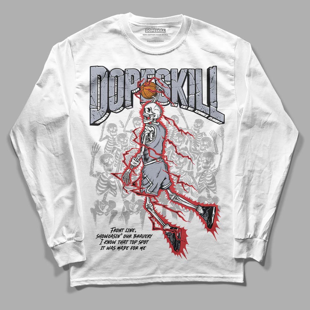 Bred Reimagined 4s superstreetwear Long Sleeve T-Shirt Thunder Dunk Graphic