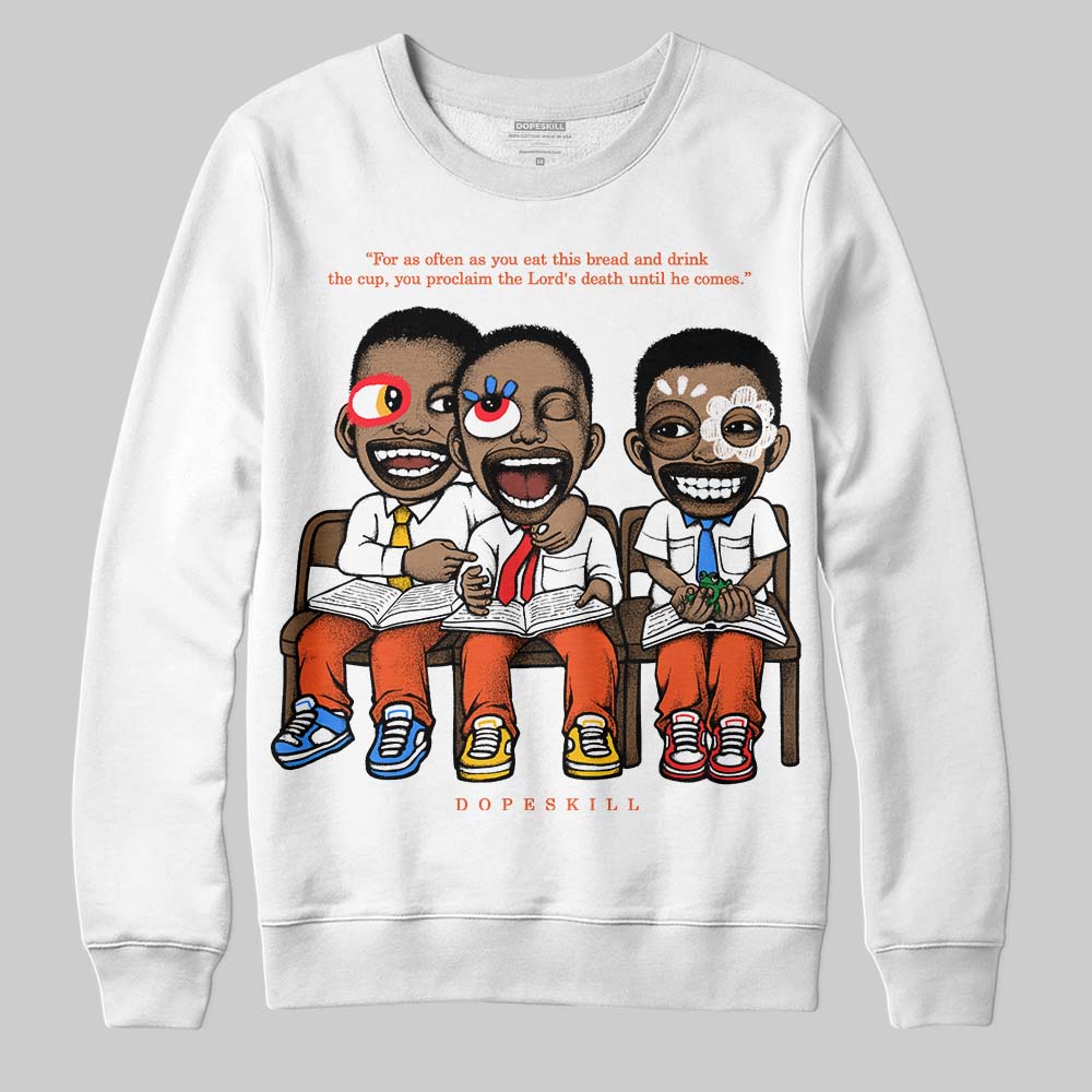 Orange Milk superstreetwear Sweatshirt First Sunday Graphic