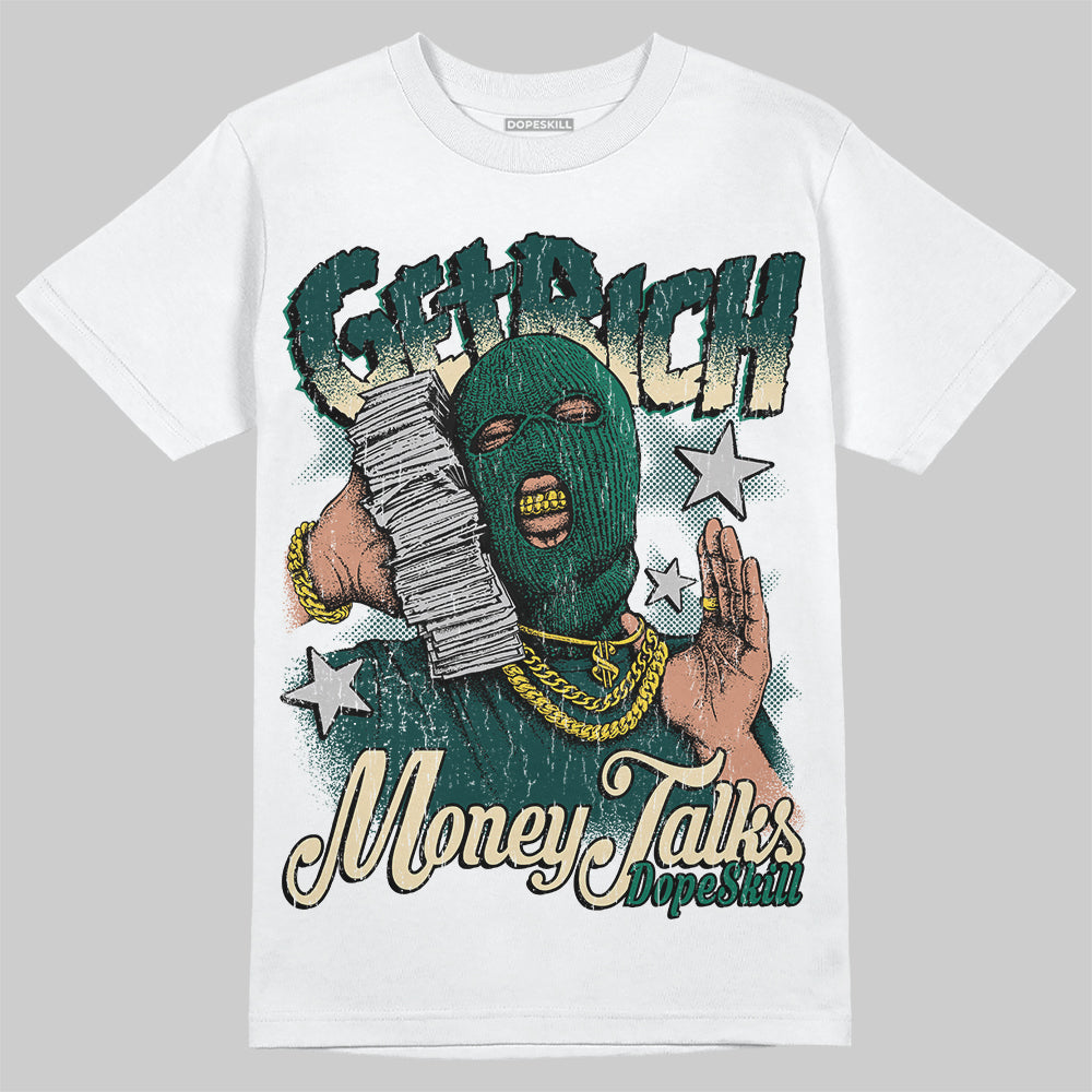 Oxidized Green 4s superstreetwear T-Shirt Get Rich Graphic