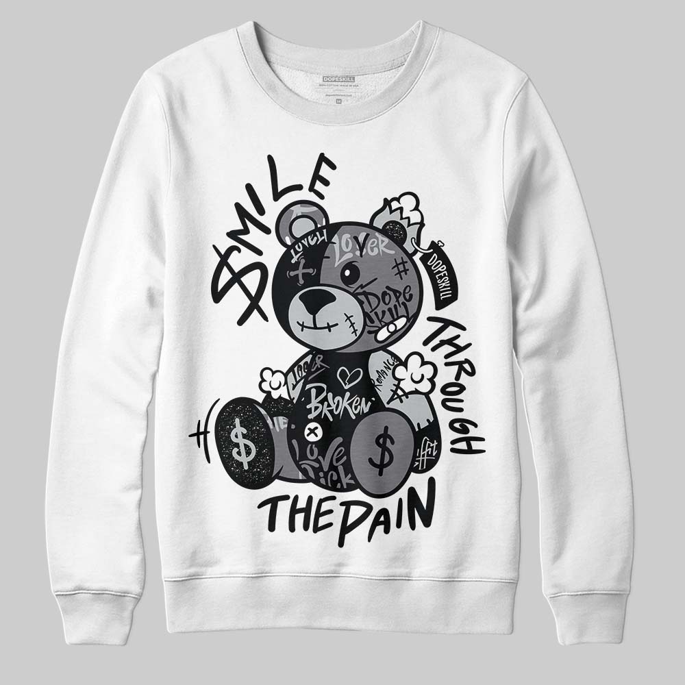 Fear 4s superstreetwear Sweatshirt Smile Through The Pain Graphic