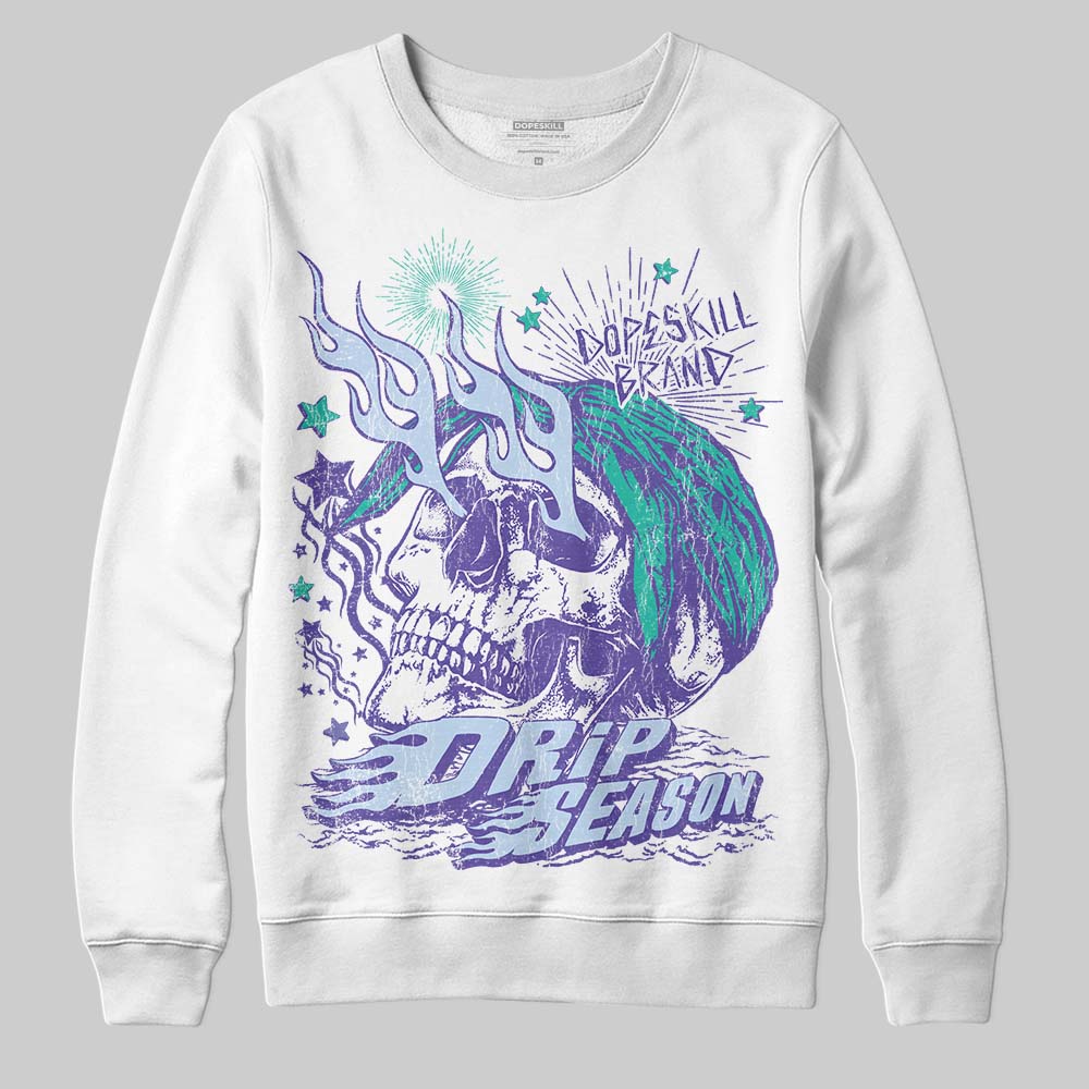 Grape 5s superstreetwear Sweatshirt Drip Season Graphic