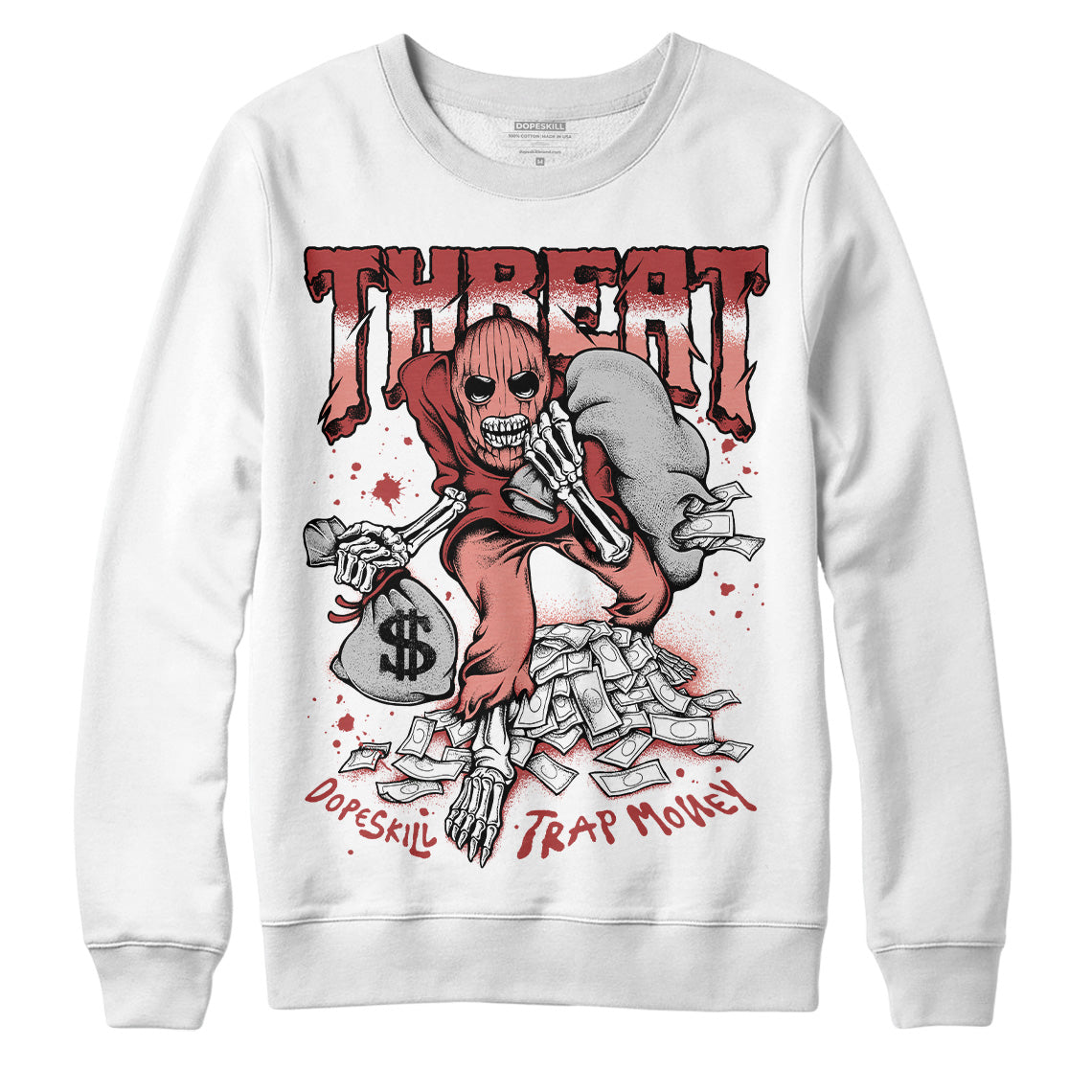 Dune Red 13s superstreetwear Sweatshirt Threat Graphic