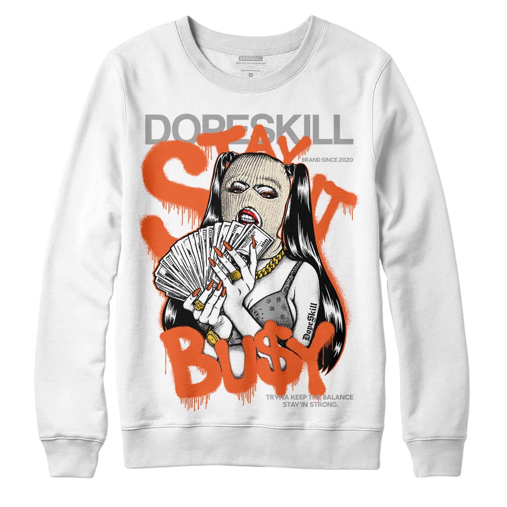 Georgia Peach 3s superstreetwear Sweatshirt Stay It Busy Graphic