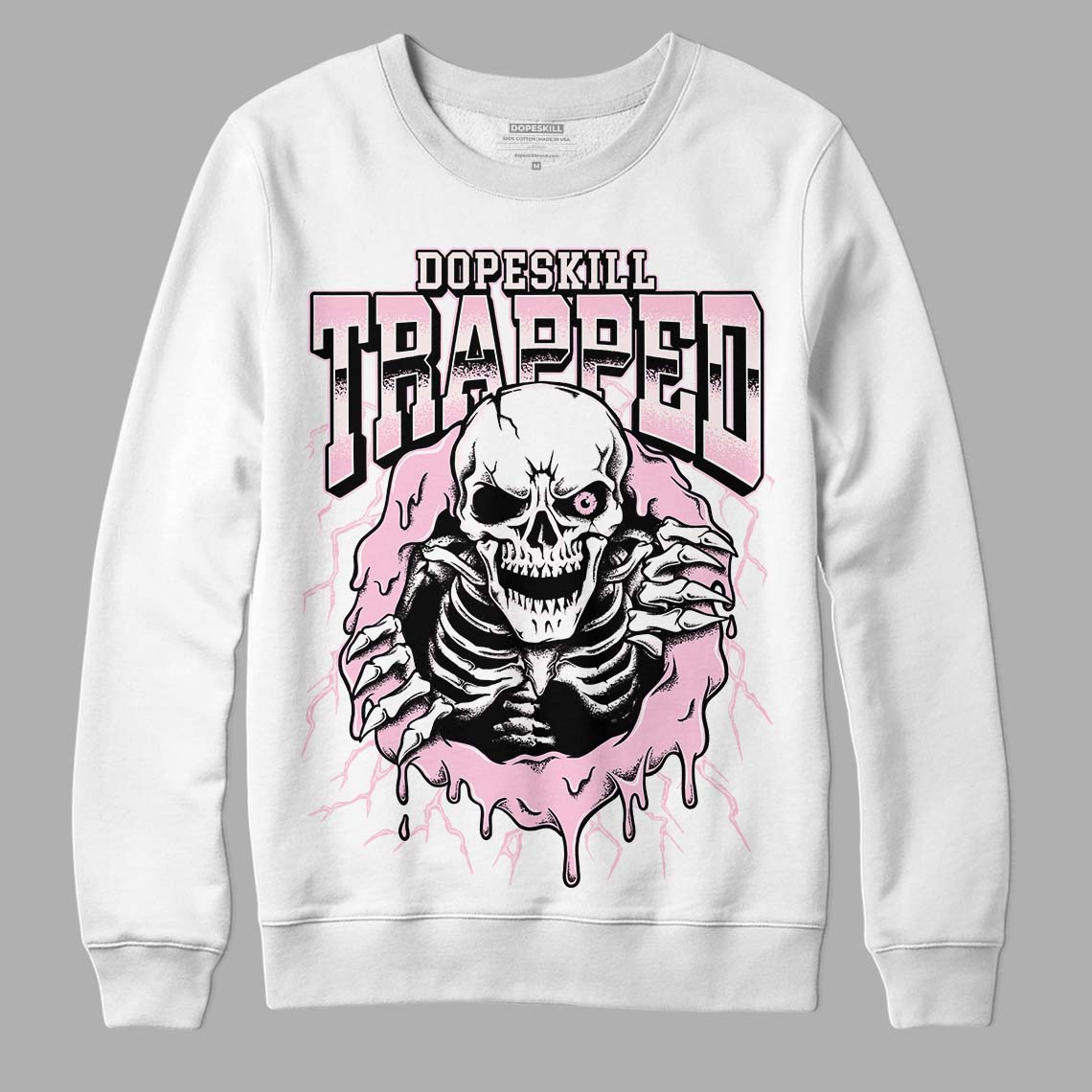 Dunk Low Pink Foam superstreetwear Sweatshirt Trapped Halloween Graphic