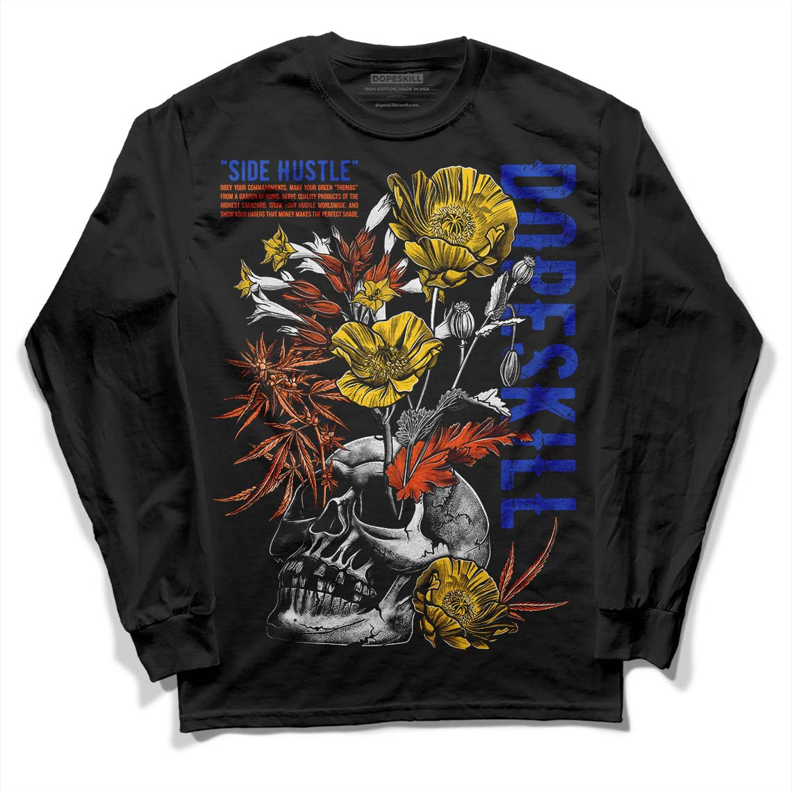 Dunk Low Futura Orange Blaze superstreetwear Long Sleeve T-Shirt Side Hustle Graphic