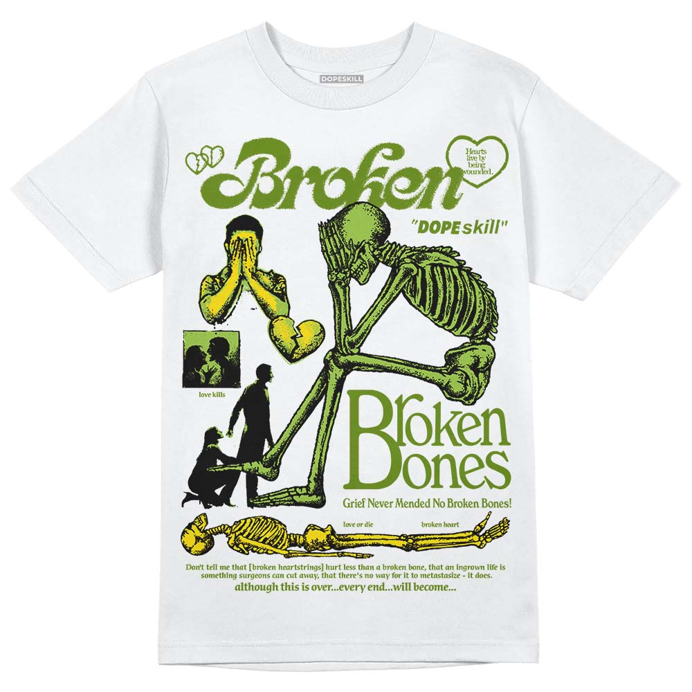 Dunk 'Chlorophyll' superstreetwear T-Shirt Broken Bones Graphic