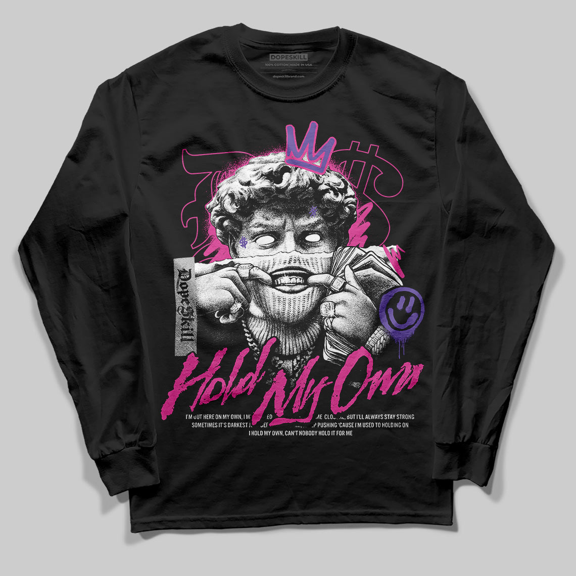 Dunk Active Fuchsia superstreetwear Long Sleeve T-Shirt In My Way Graphic