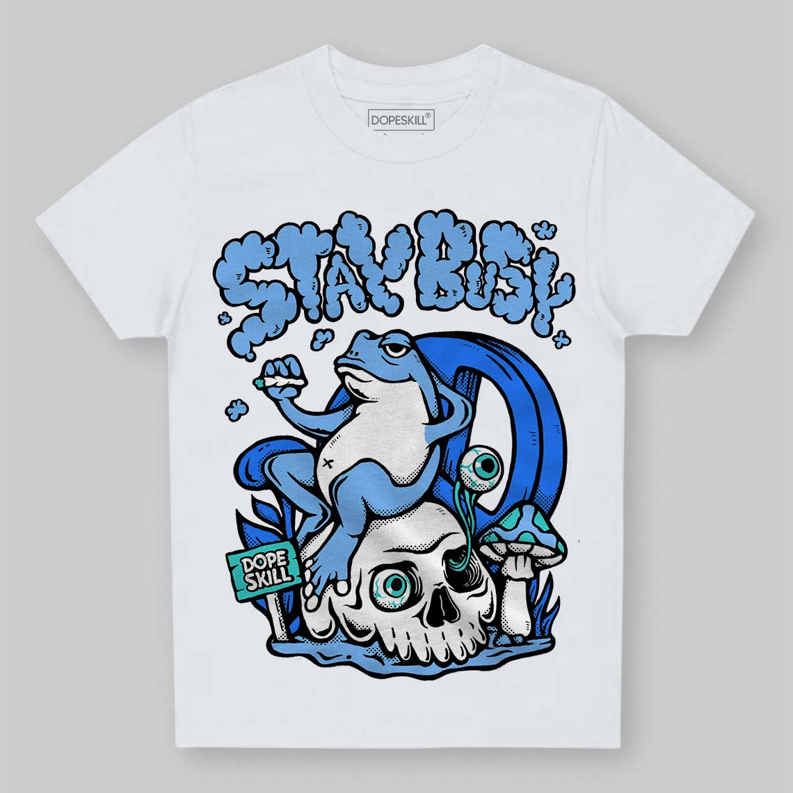 University Blue Collection superstreetwear Toddler Kids T-shirt Stay Busy Graphic