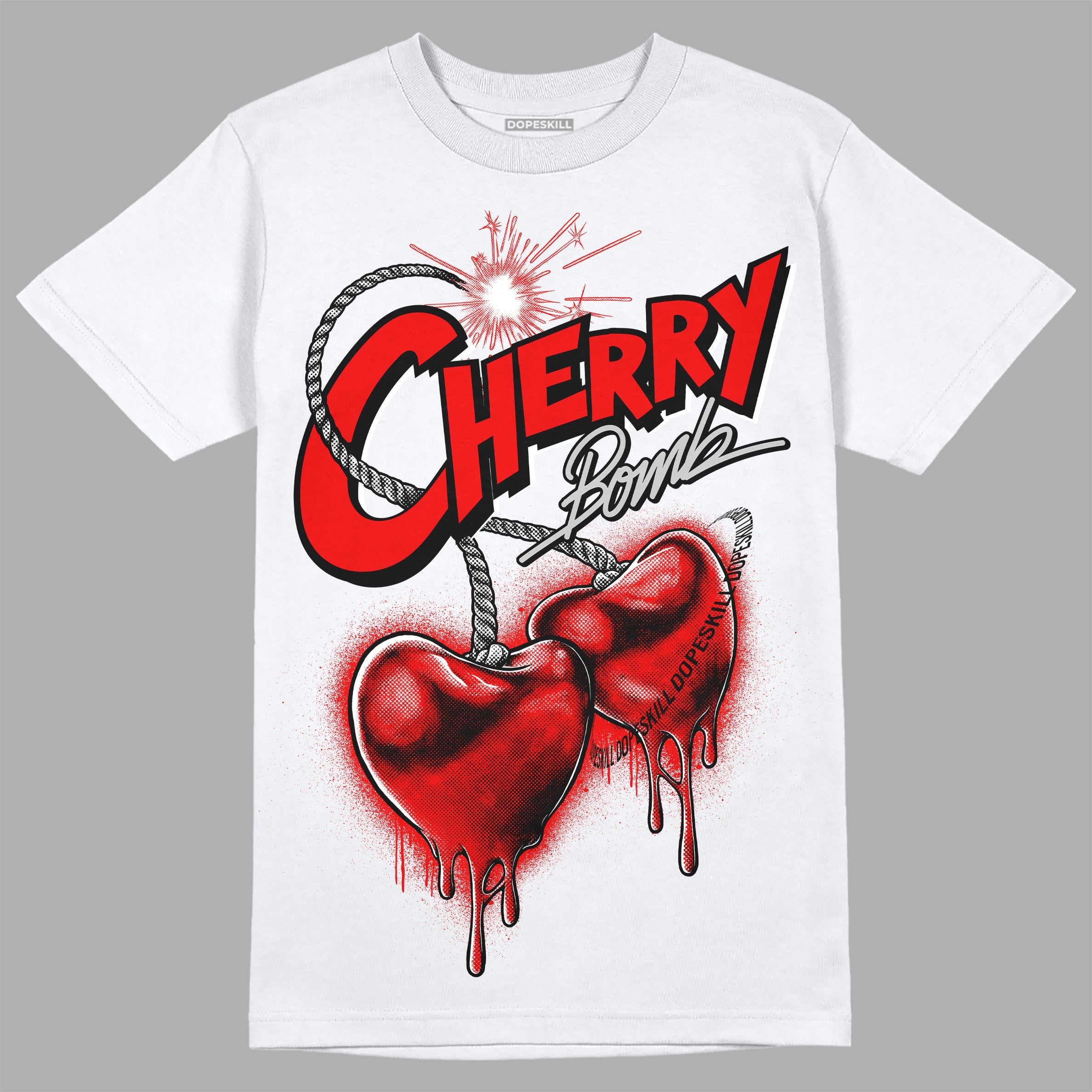Cherry 12s superstreetwear T-Shirt Cherry Bomb Graphic