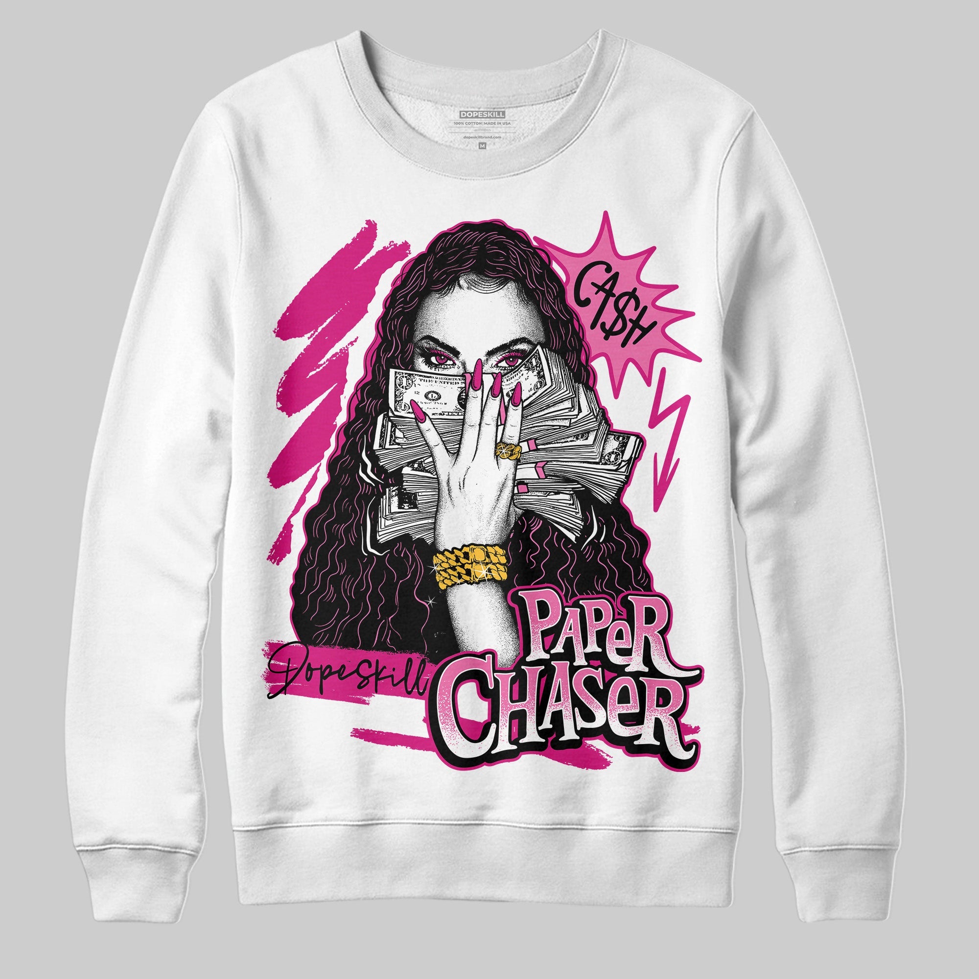 Rick RO Pink Leather Sneakers superstreetwear Sweatshirt NPC Graphic