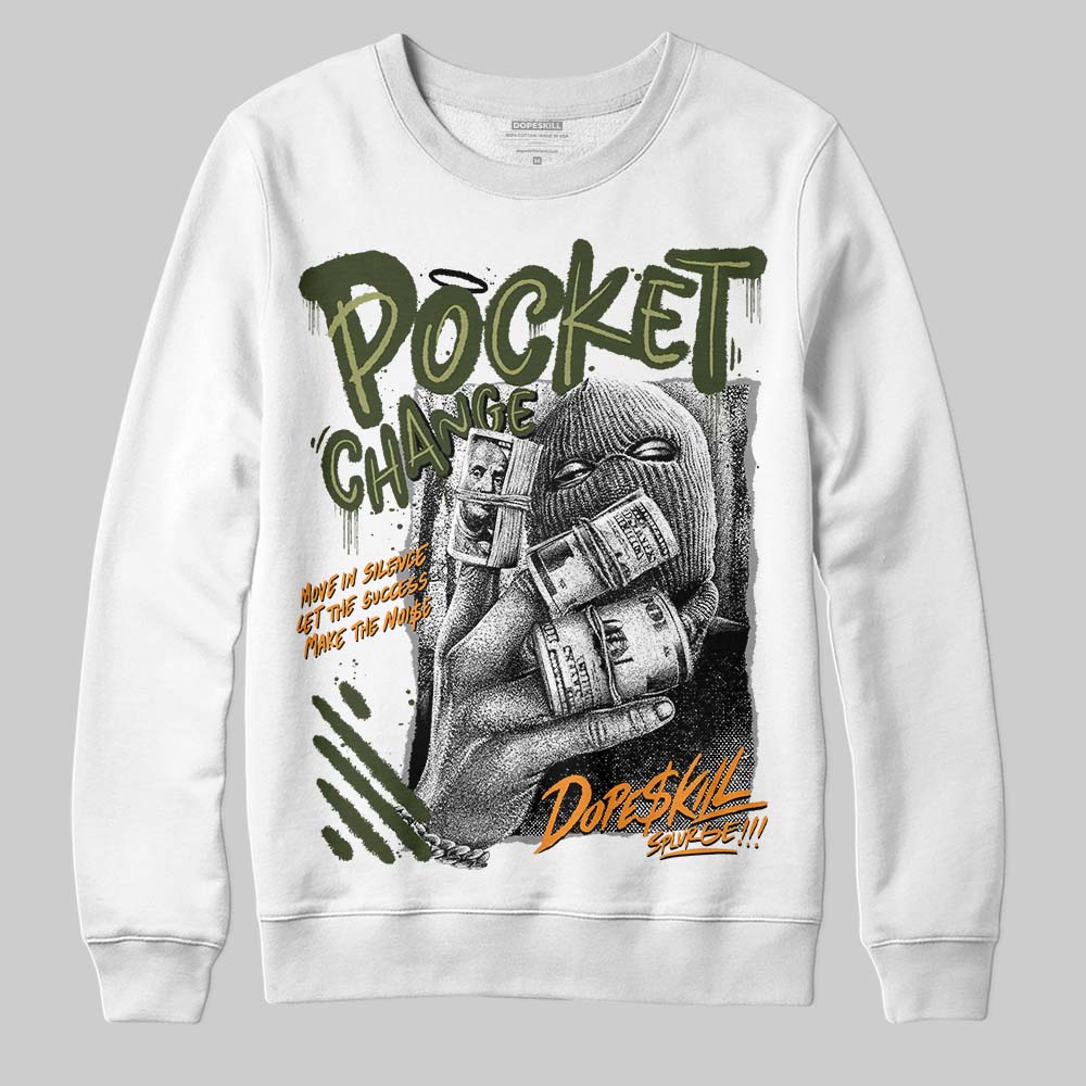 Olive Collection superstreetwear Sweatshirt Pocket Change Graphic