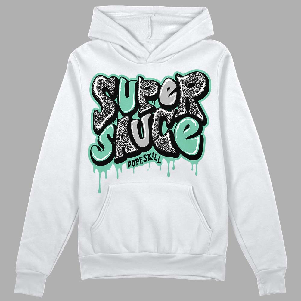 Green Glow 3s superstreetwear Hoodie Sweatshirt Super Sauce Graphic