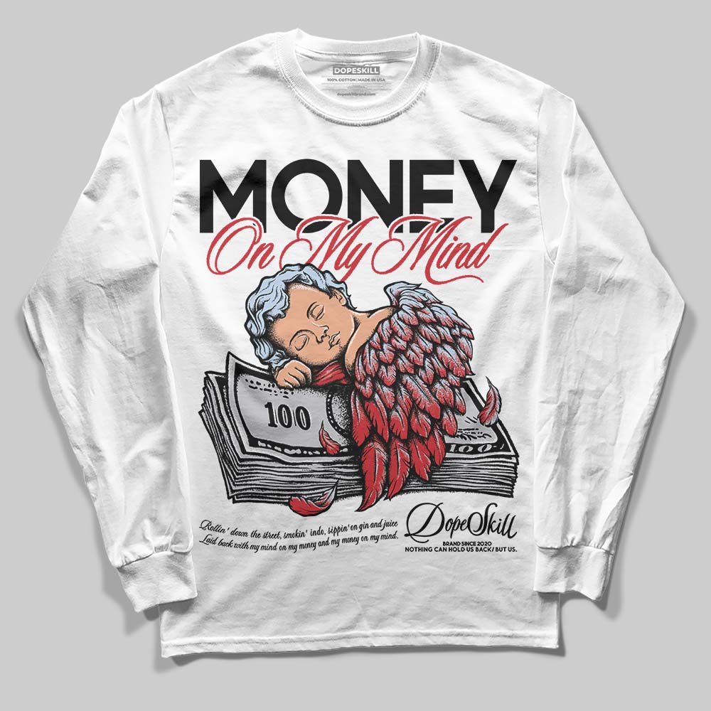 Black Metallic Reimagined 5s superstreetwear Long Sleeve T-Shirt MOMM Graphic