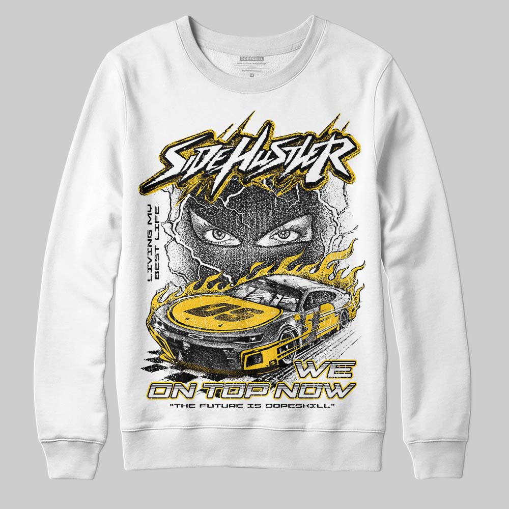 Yellow Collection superstreetwear Sweatshirt New Side Hustler Graphic