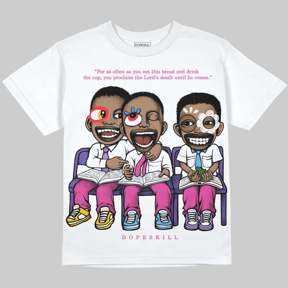 Dunk Active Fuchsia superstreetwear Oversize Print T-Shirt First Sunday Graphic