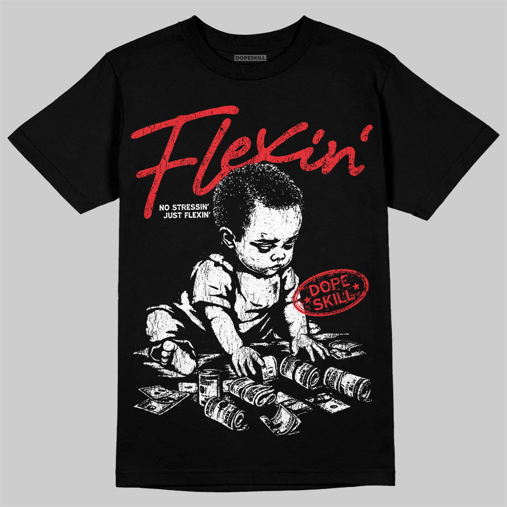 Black and White Collection superstreetwear T-Shirt Flexin' Graphic