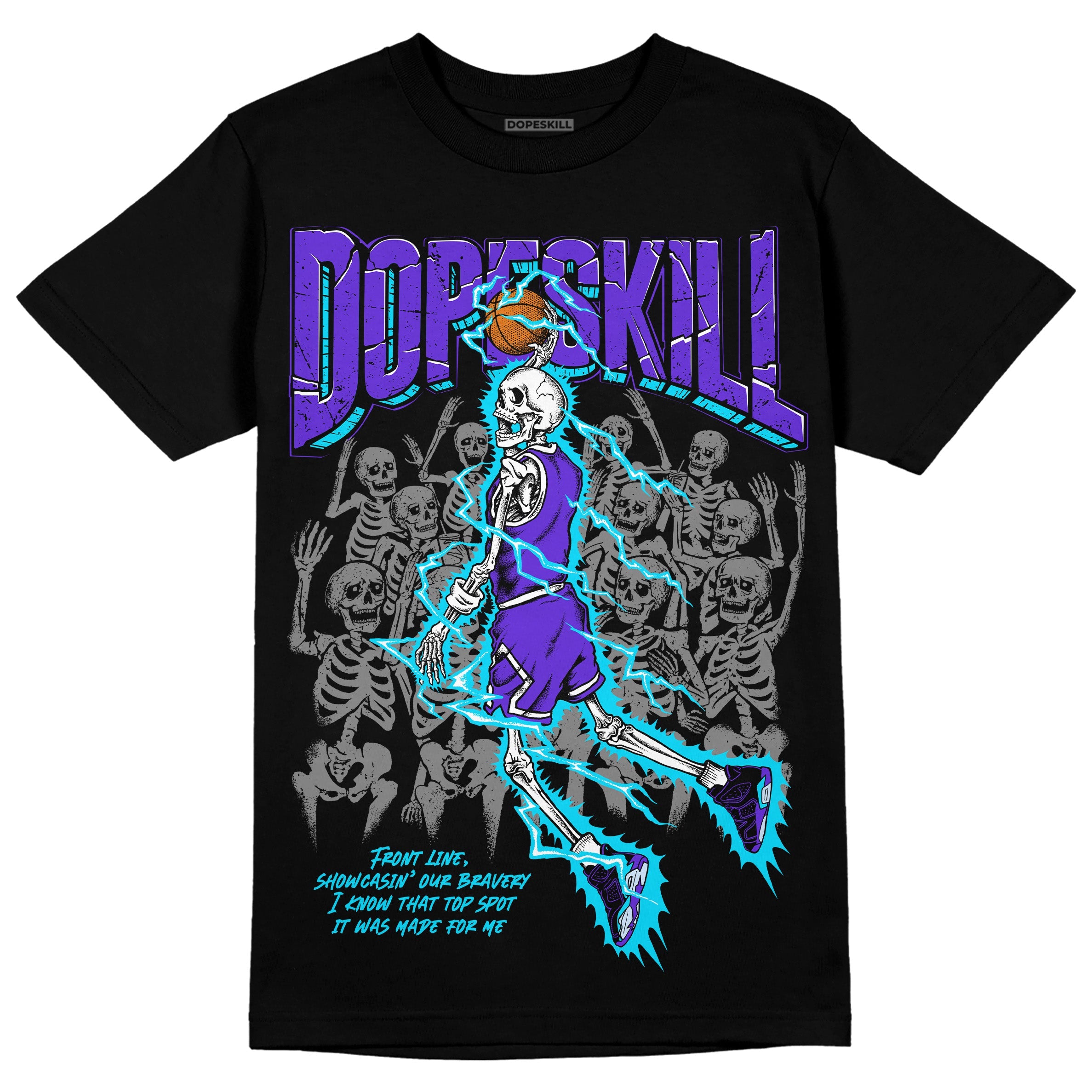 Aqua 6s superstreetwear T-Shirt Thunder Dunk Graphic