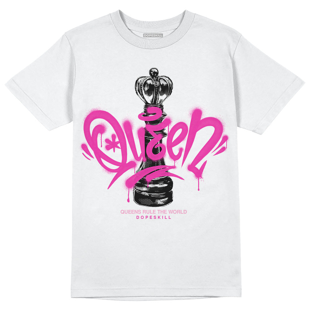 Triple Pink Dunk Low superstreetwear T-Shirt Queen Chess Graphic