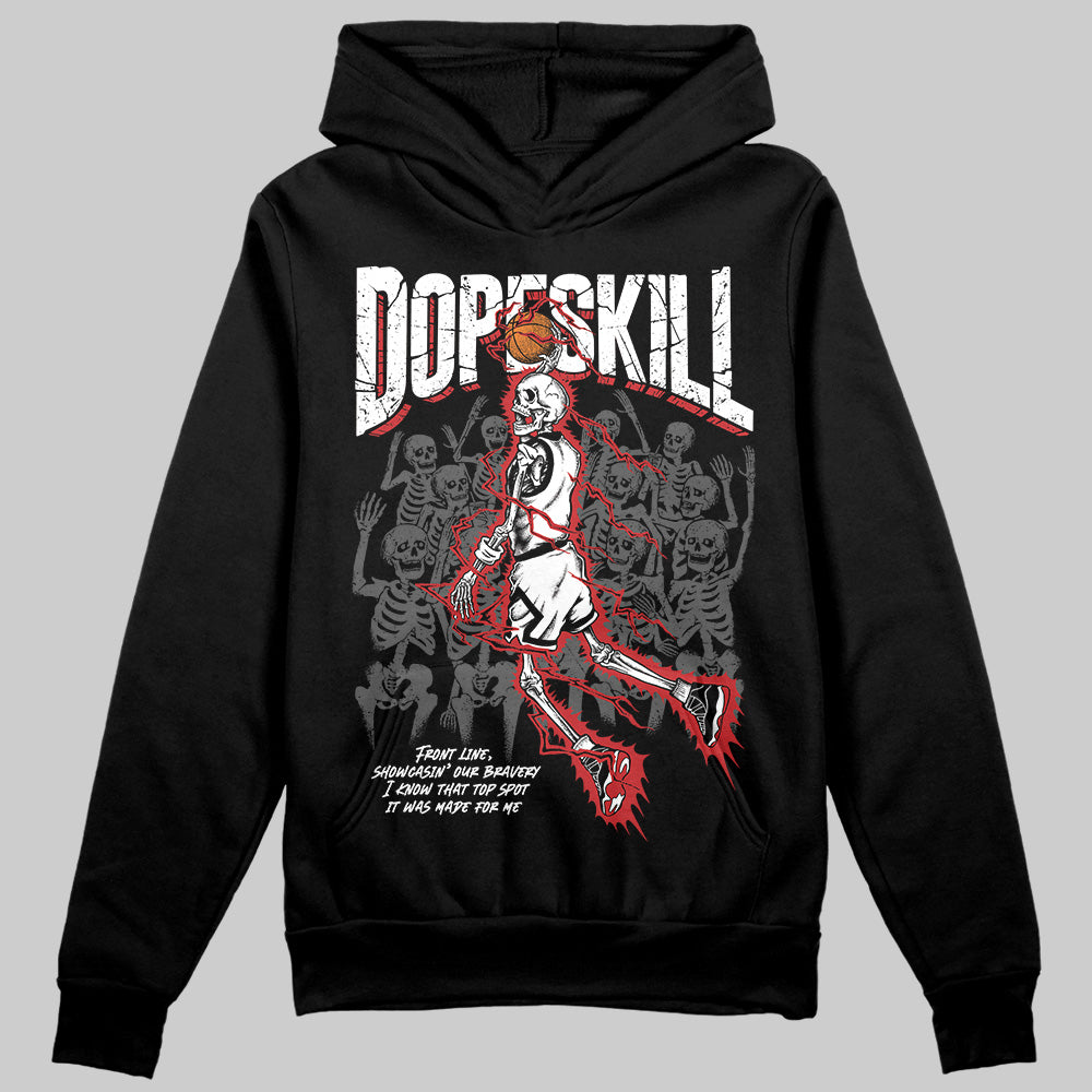 Bred Velvet 11s superstreetwear Hoodie Sweatshirt Thunder Dunk Graphic