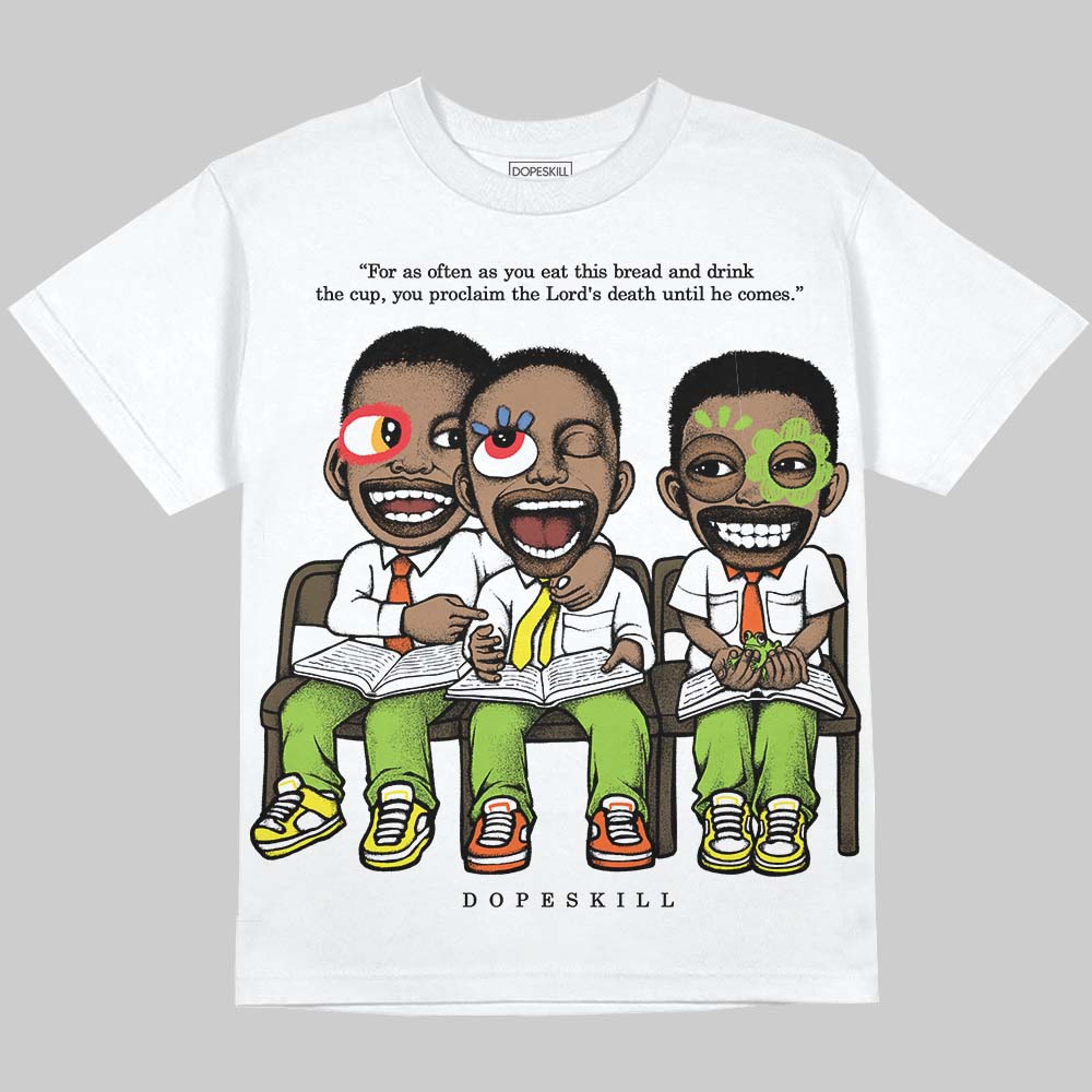 Neon Green Collection superstreetwear Oversize Print T-Shirt First Sunday Graphic