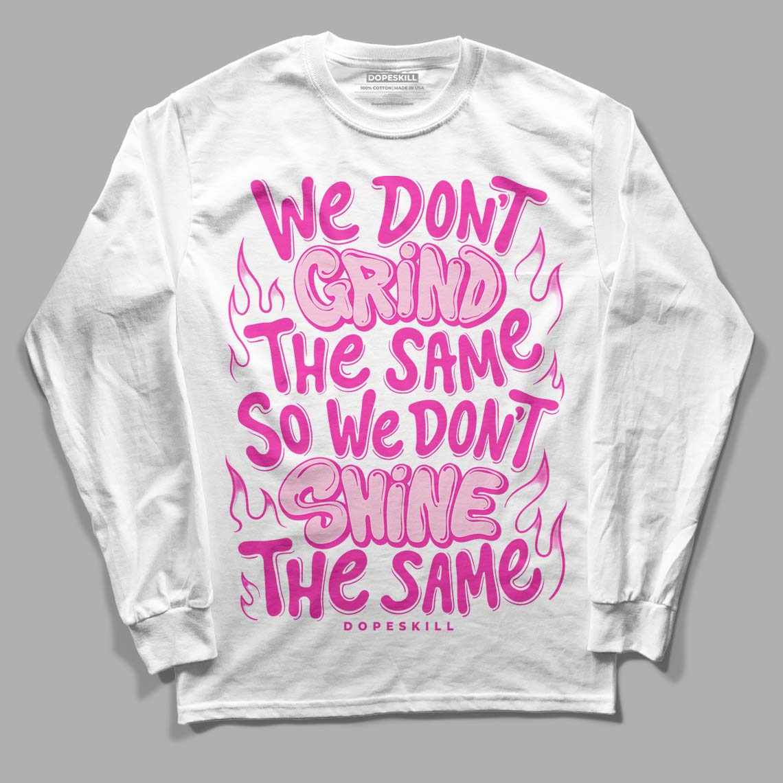 Triple Pink Dunk Low superstreetwear Long Sleeve T-Shirt Grind Shine Graphic